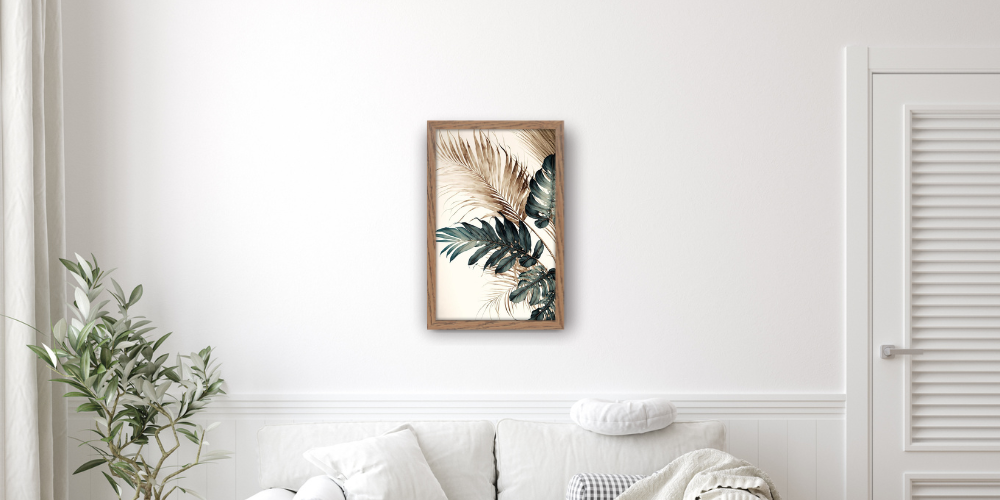 Flat 30 x 15 mm Dark Oak Frame
