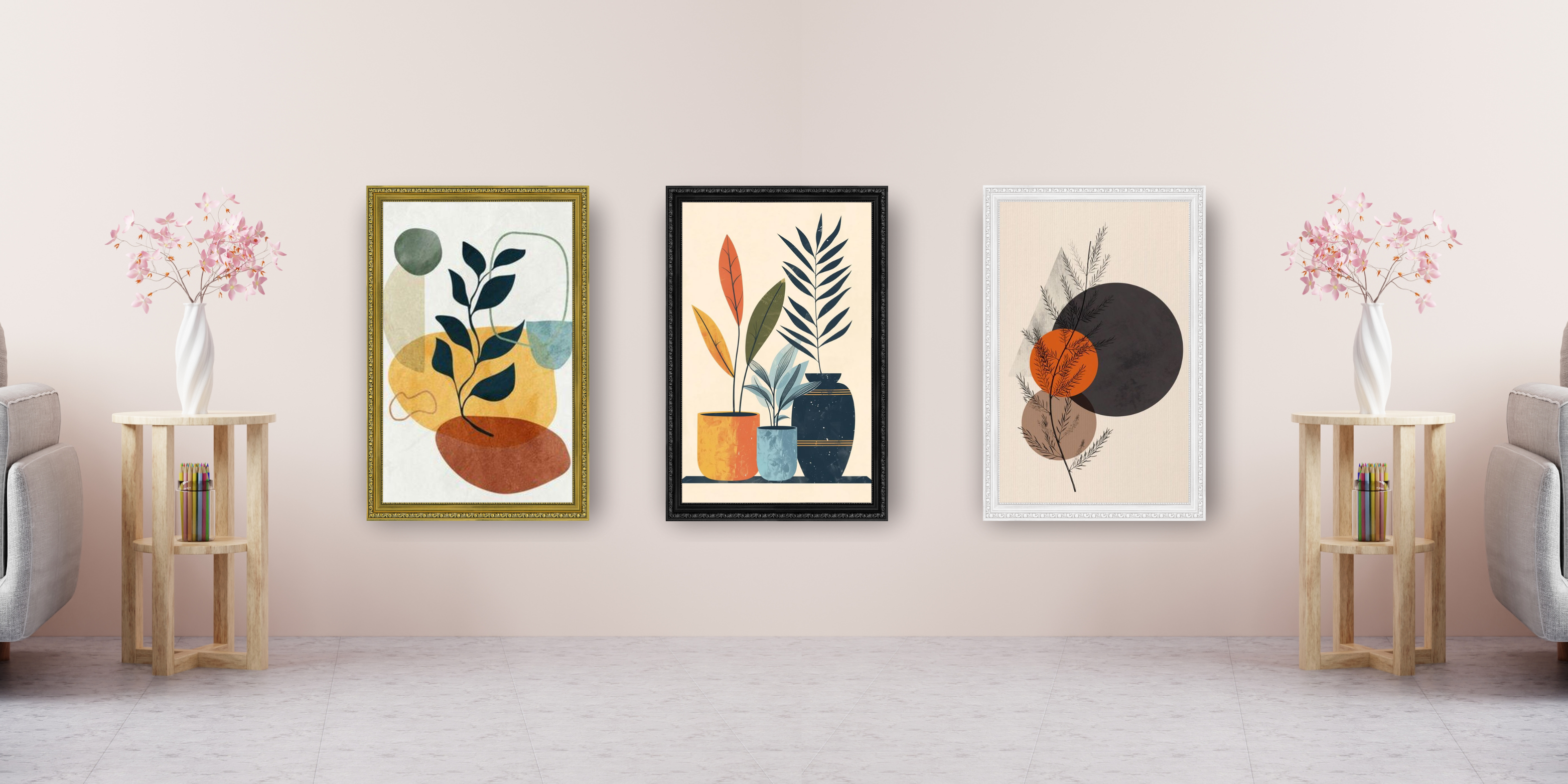 Shabby Style 30 x 29 mm Poster Frame