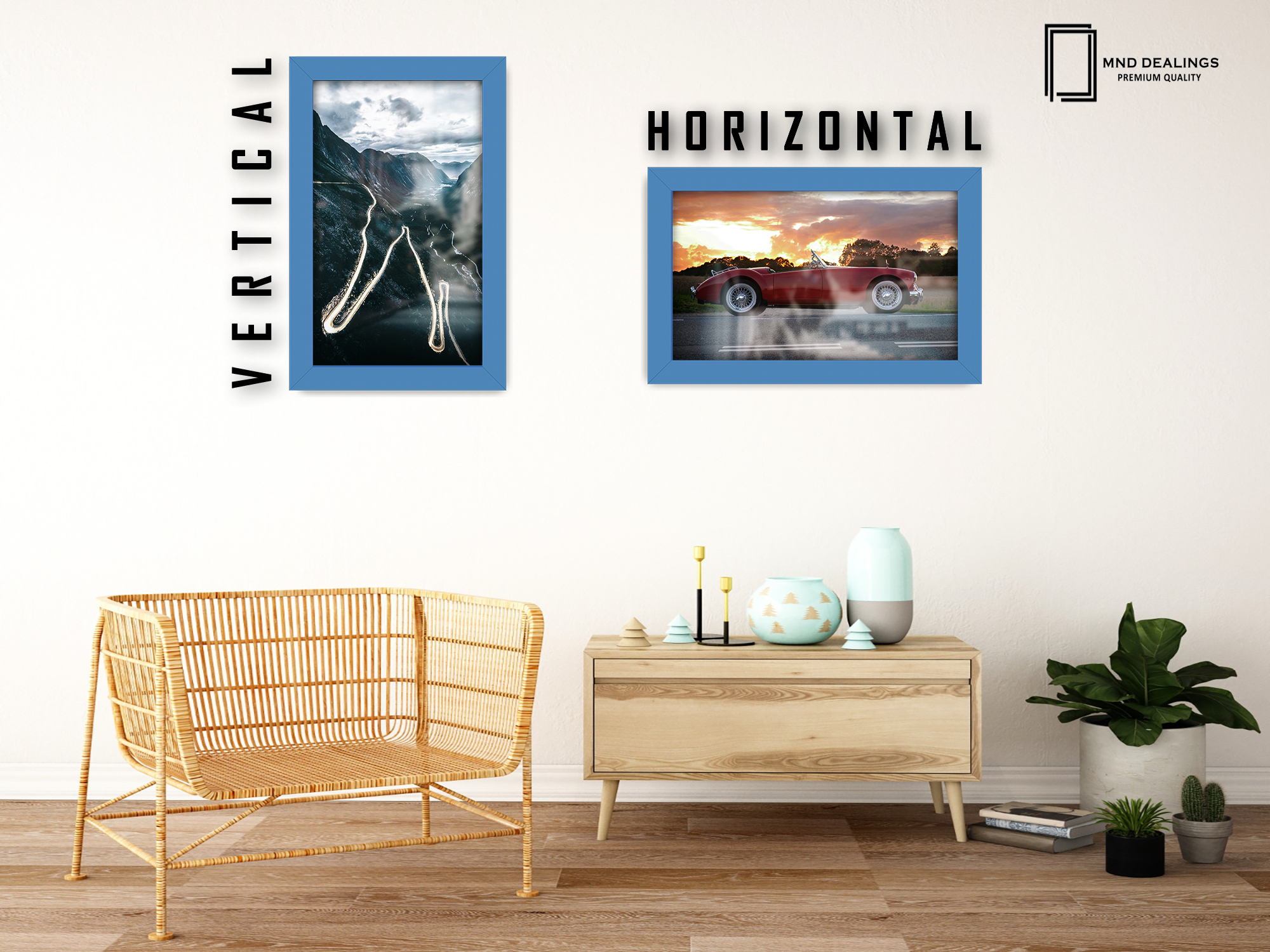 10 x 8 Inch / ( 25.40 x 20.32 CM ) Frames - MDF