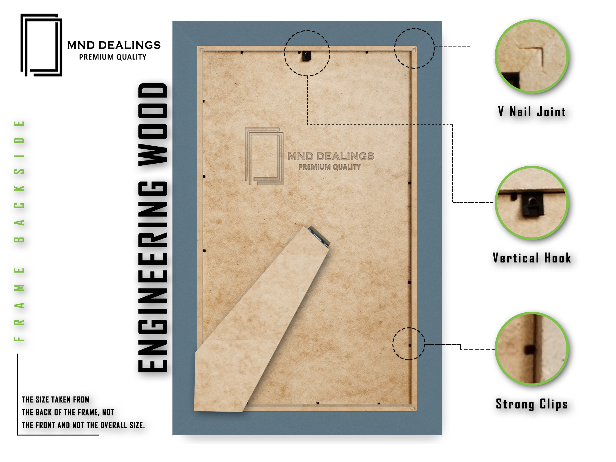 10 x 8 Inch / ( 25.40 x 20.32 CM ) Frames - MDF