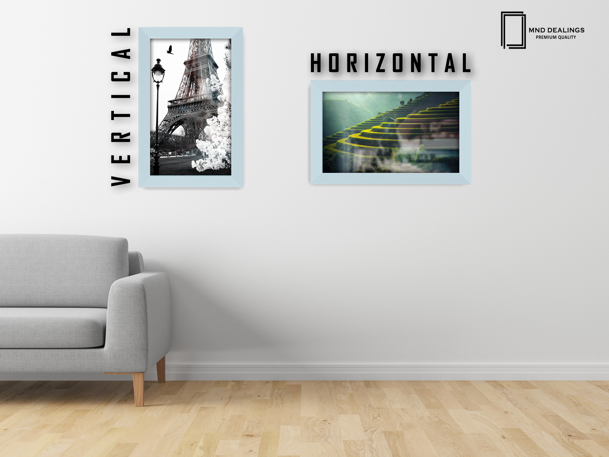 10 x 8 Inch / ( 25.40 x 20.32 CM ) Frames - MDF