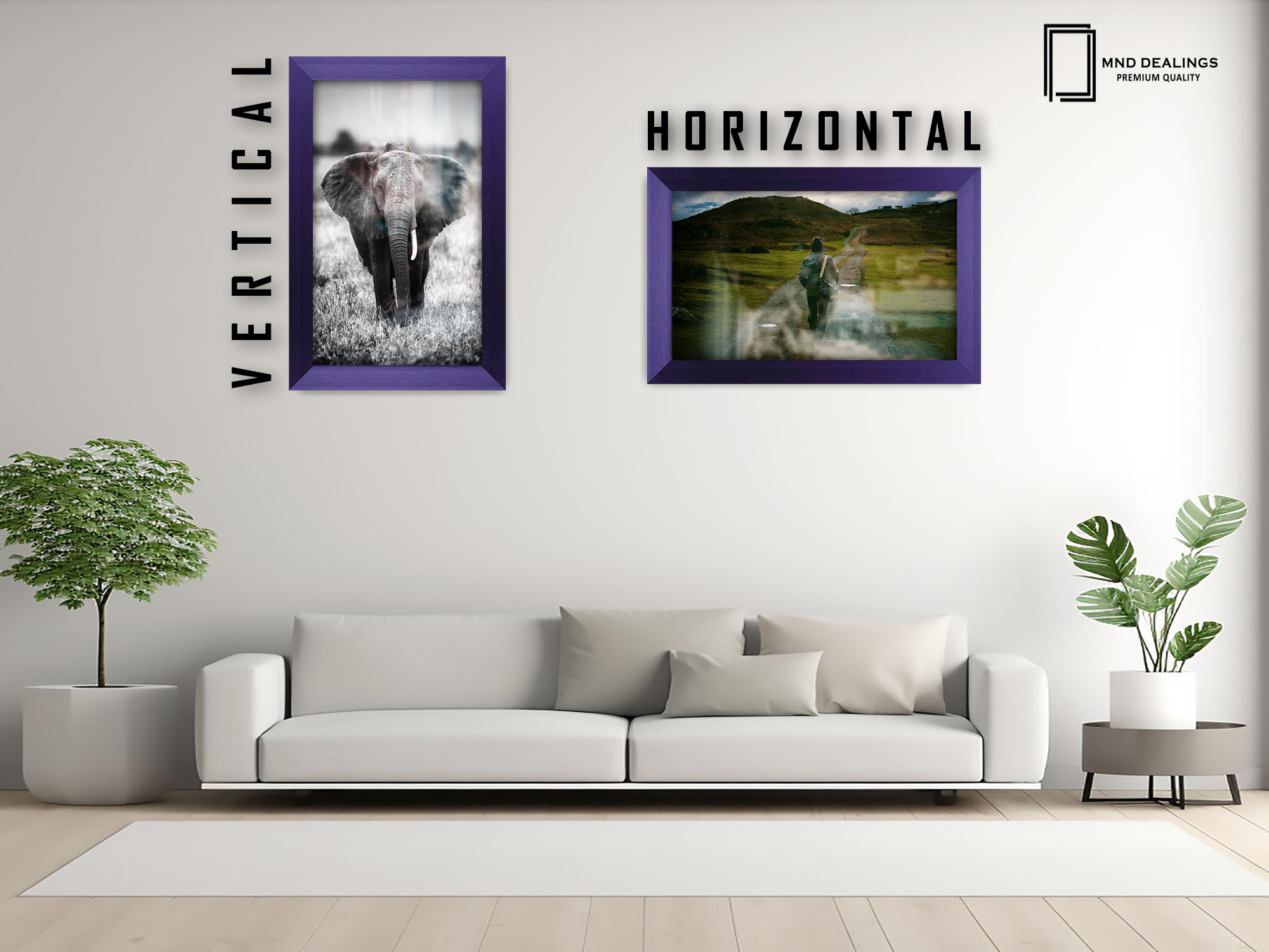 10 x 8 Inch / ( 25.40 x 20.32 CM ) Frames - MDF