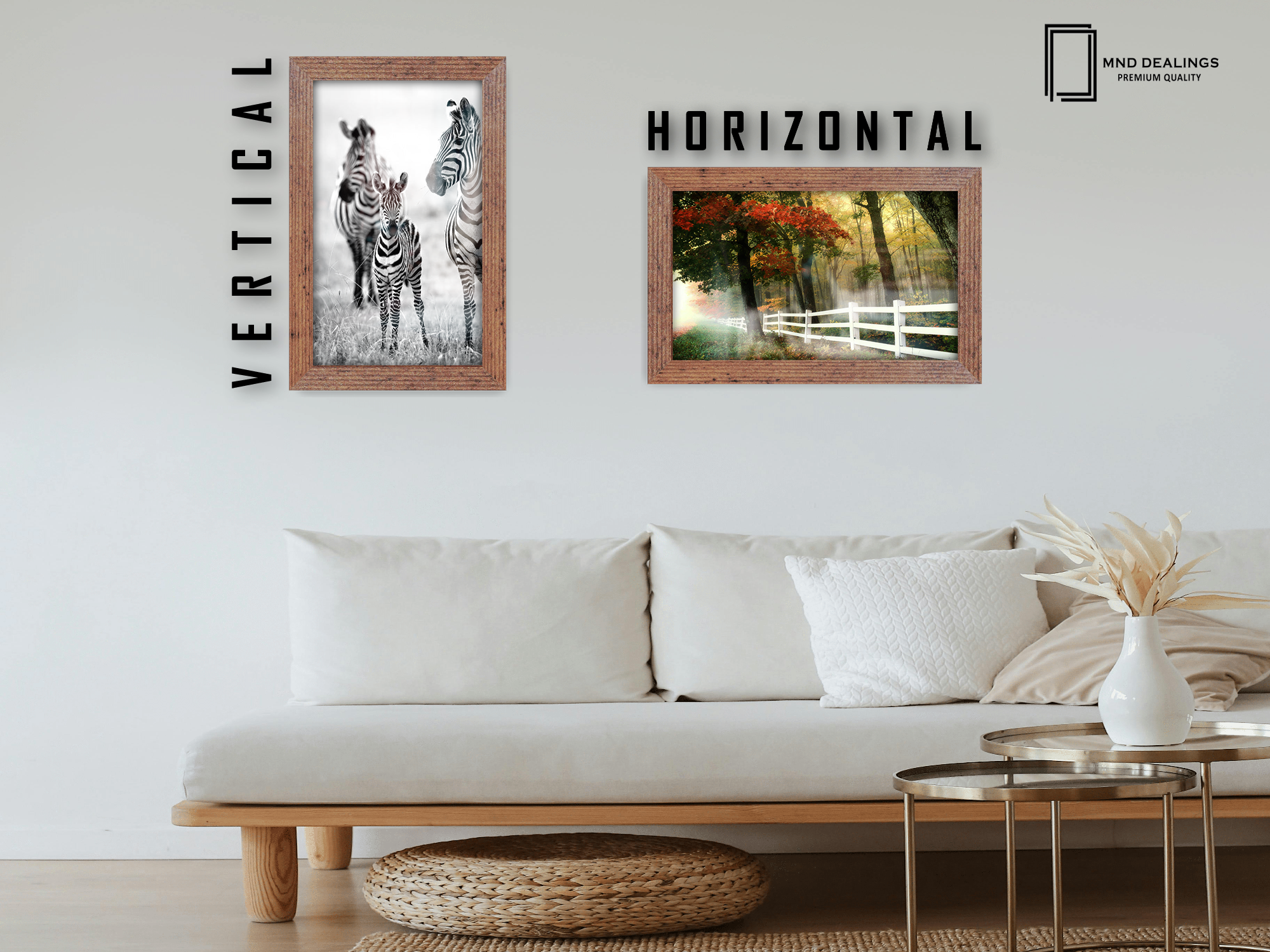 10 x 8 Inch / ( 25.40 x 20.32 CM ) Frames - MDF