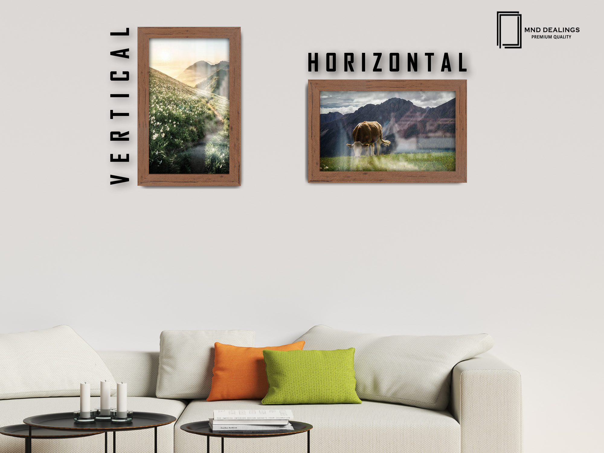 10 x 8 Inch / ( 25.40 x 20.32 CM ) Frames - MDF