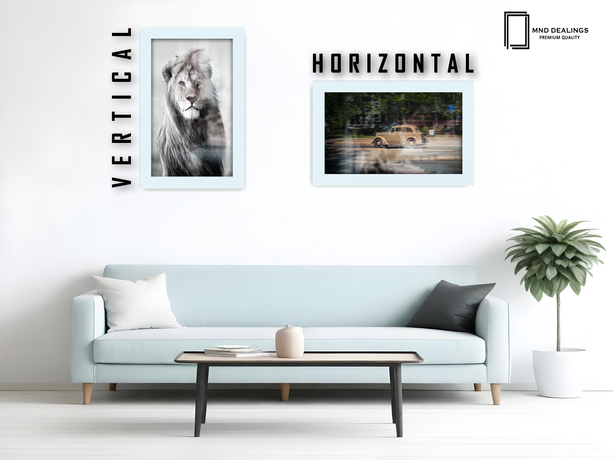 10 x 8 Inch / ( 25.40 x 20.32 CM ) Frames - MDF