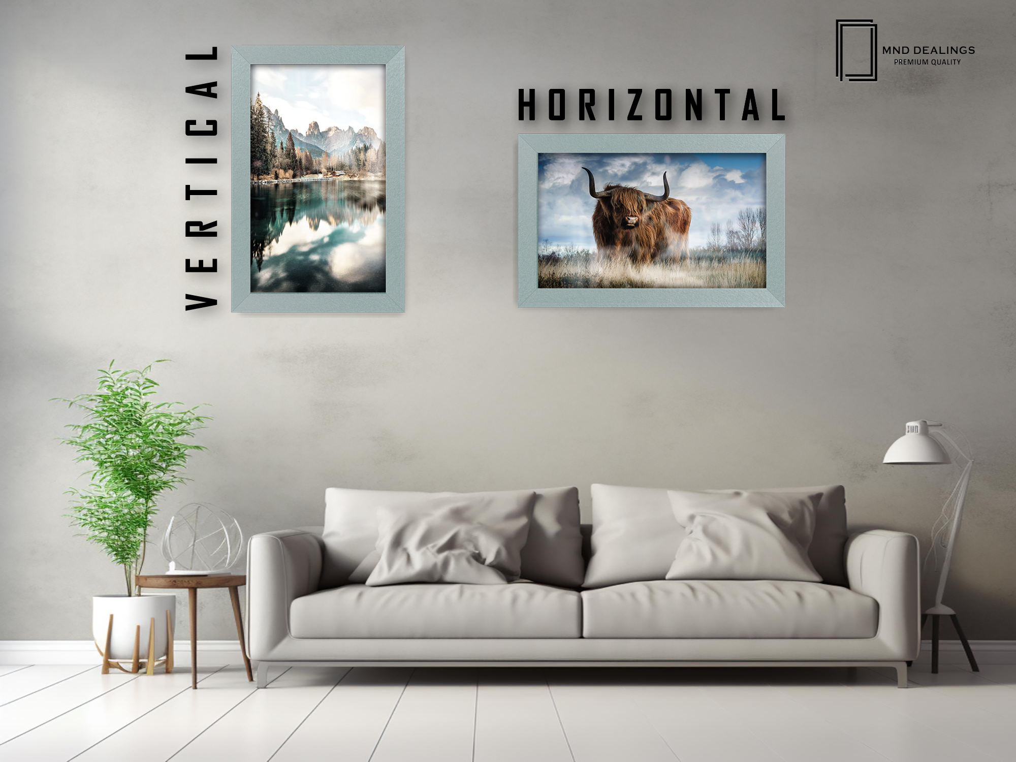 11 x 9 Inch / ( 27.94 x 22.86 CM ) Poster Frames - MDF