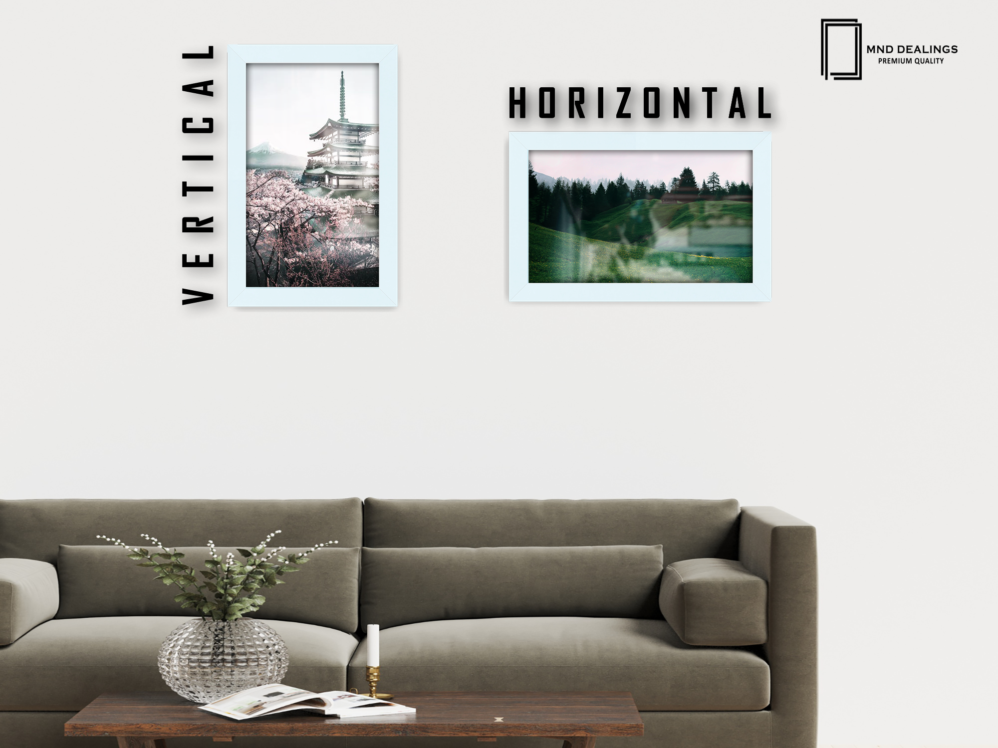 11 x 9 Inch / ( 27.94 x 22.86 CM ) Poster Frames - MDF