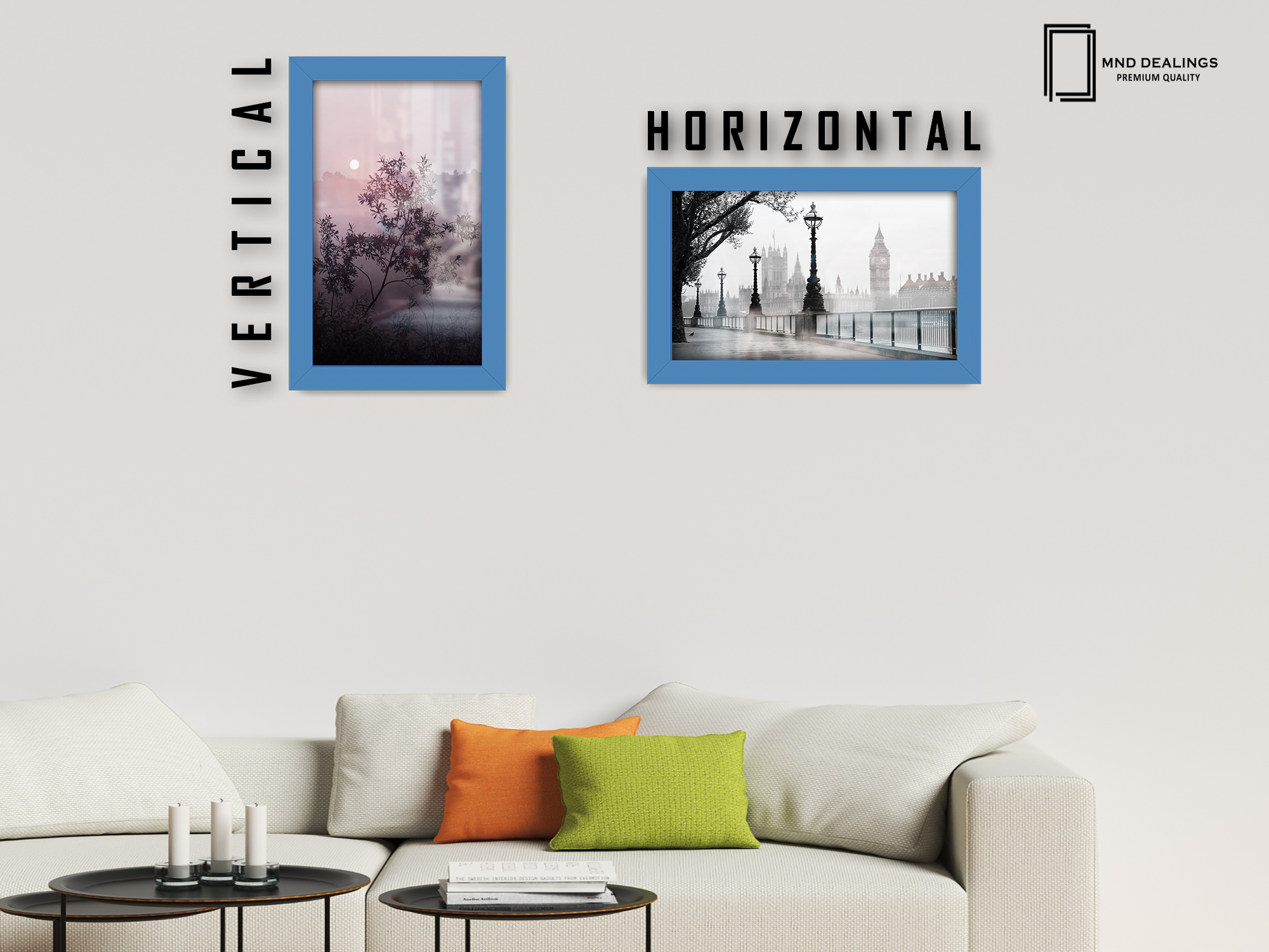 12 x 10 Inch / ( 30.48 x 25.40 CM ) Frames - MDF