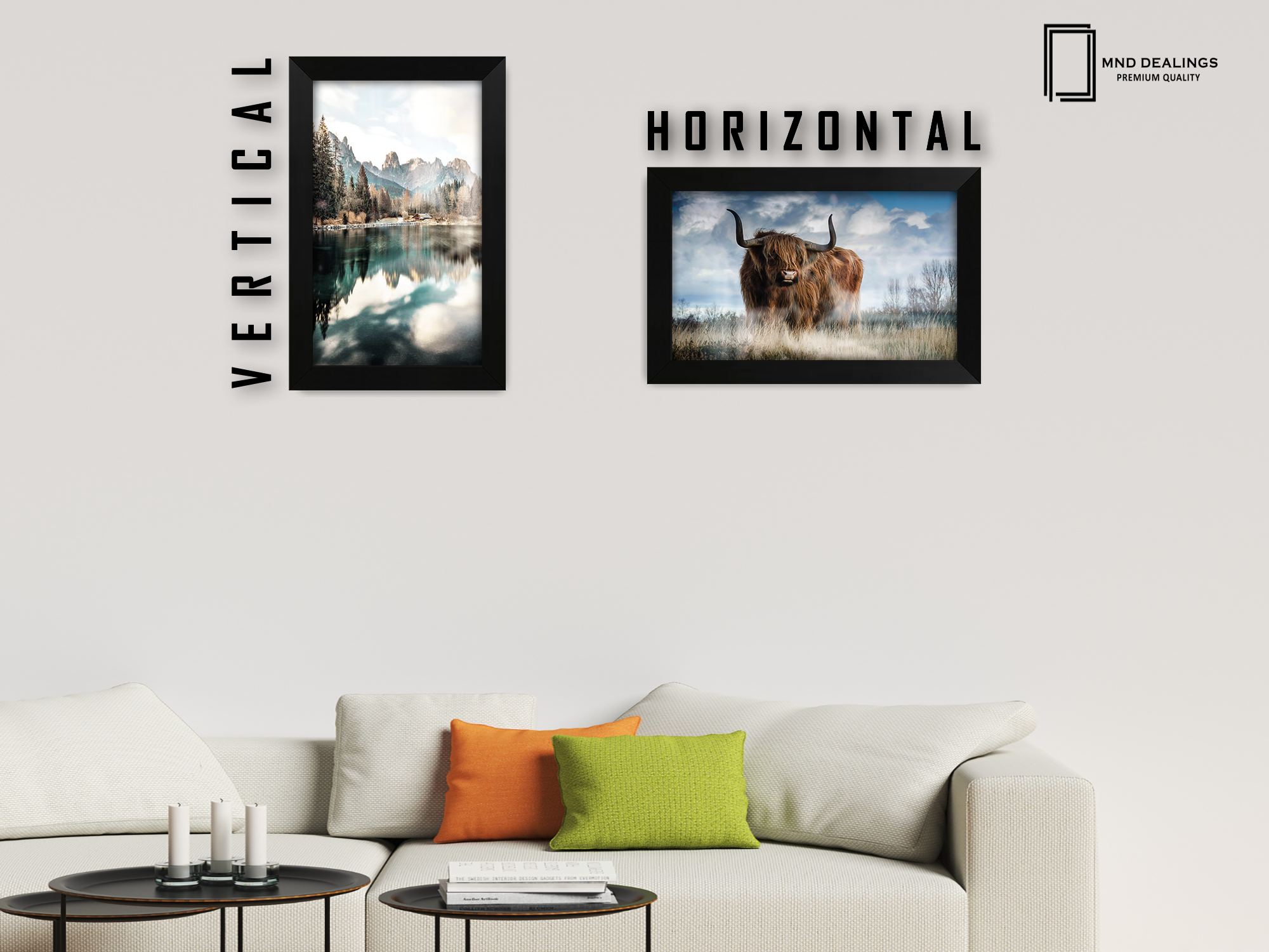 12 x 10 Inch / ( 30.48 x 25.40 CM ) Frames - MDF