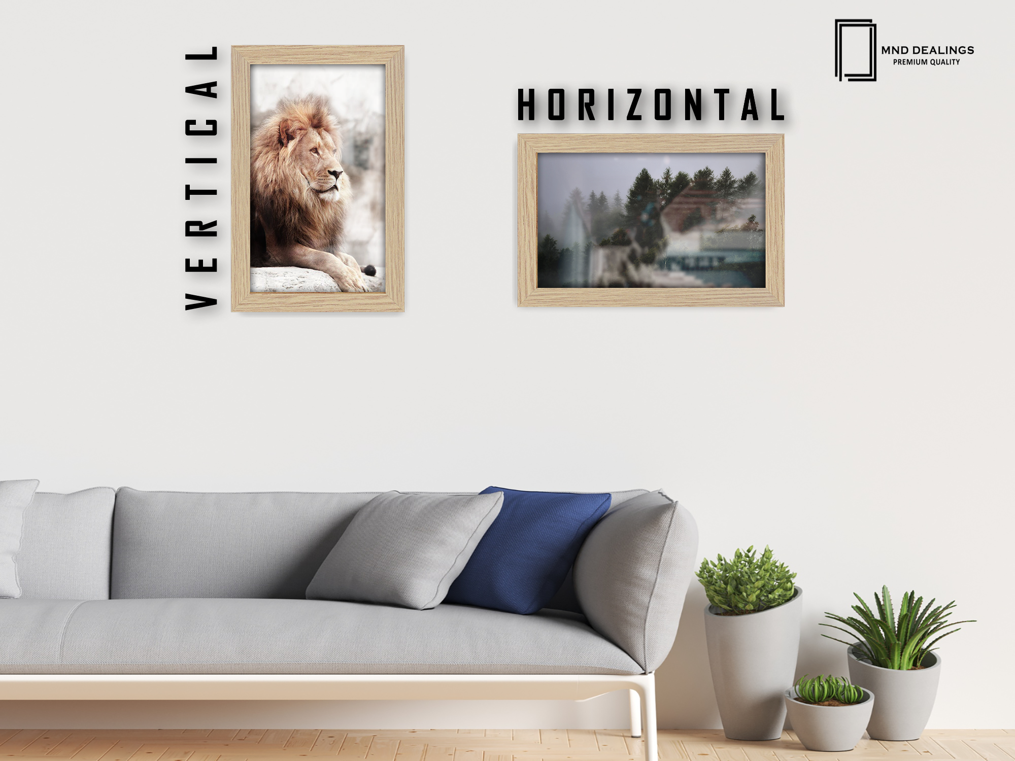 12 x 10 Inch / ( 30.48 x 25.40 CM ) Frames - MDF
