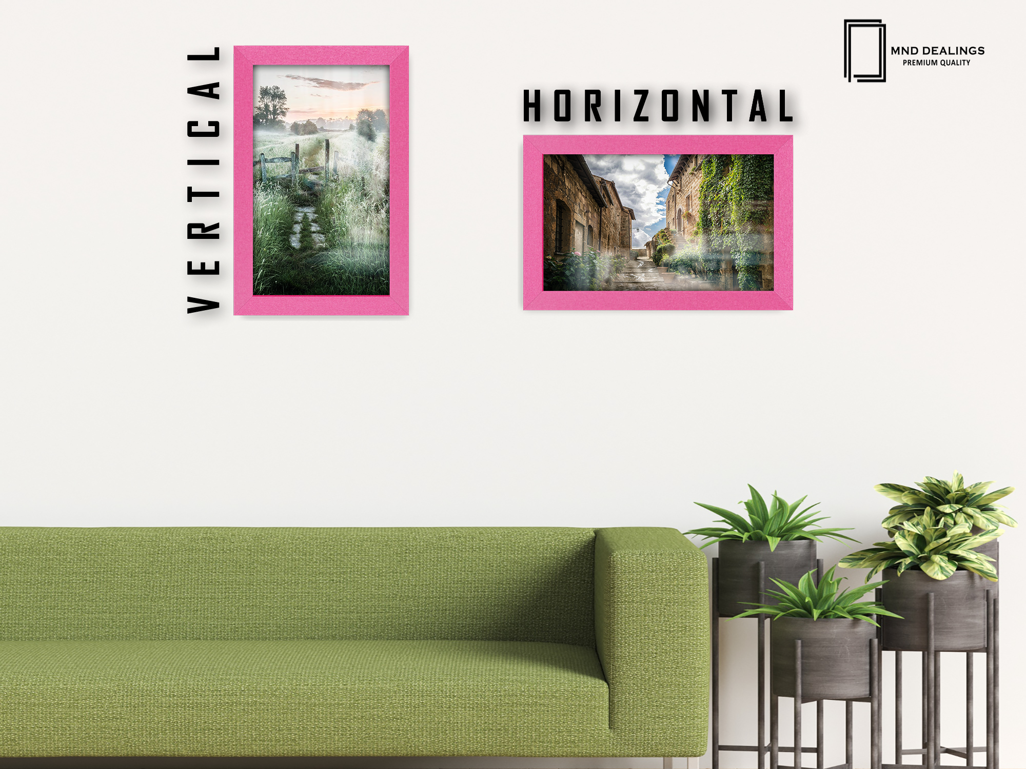12 x 10 Inch / ( 30.48 x 25.40 CM ) Frames - MDF