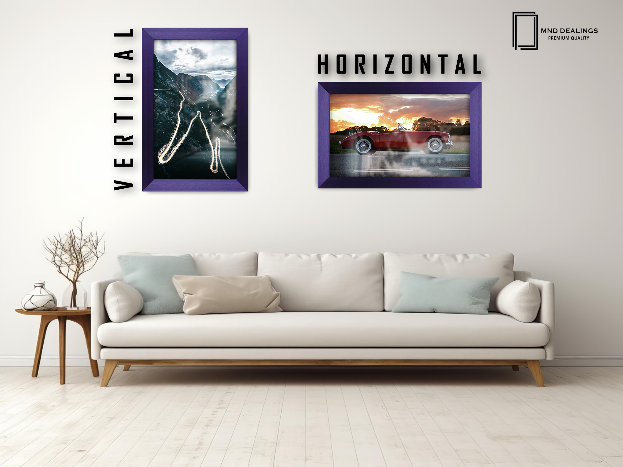 12 x 10 Inch / ( 30.48 x 25.40 CM ) Frames - MDF
