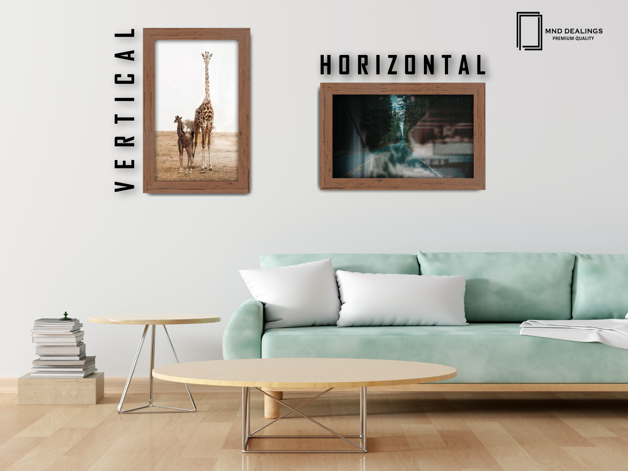 12 x 10 Inch / ( 30.48 x 25.40 CM ) Frames - MDF
