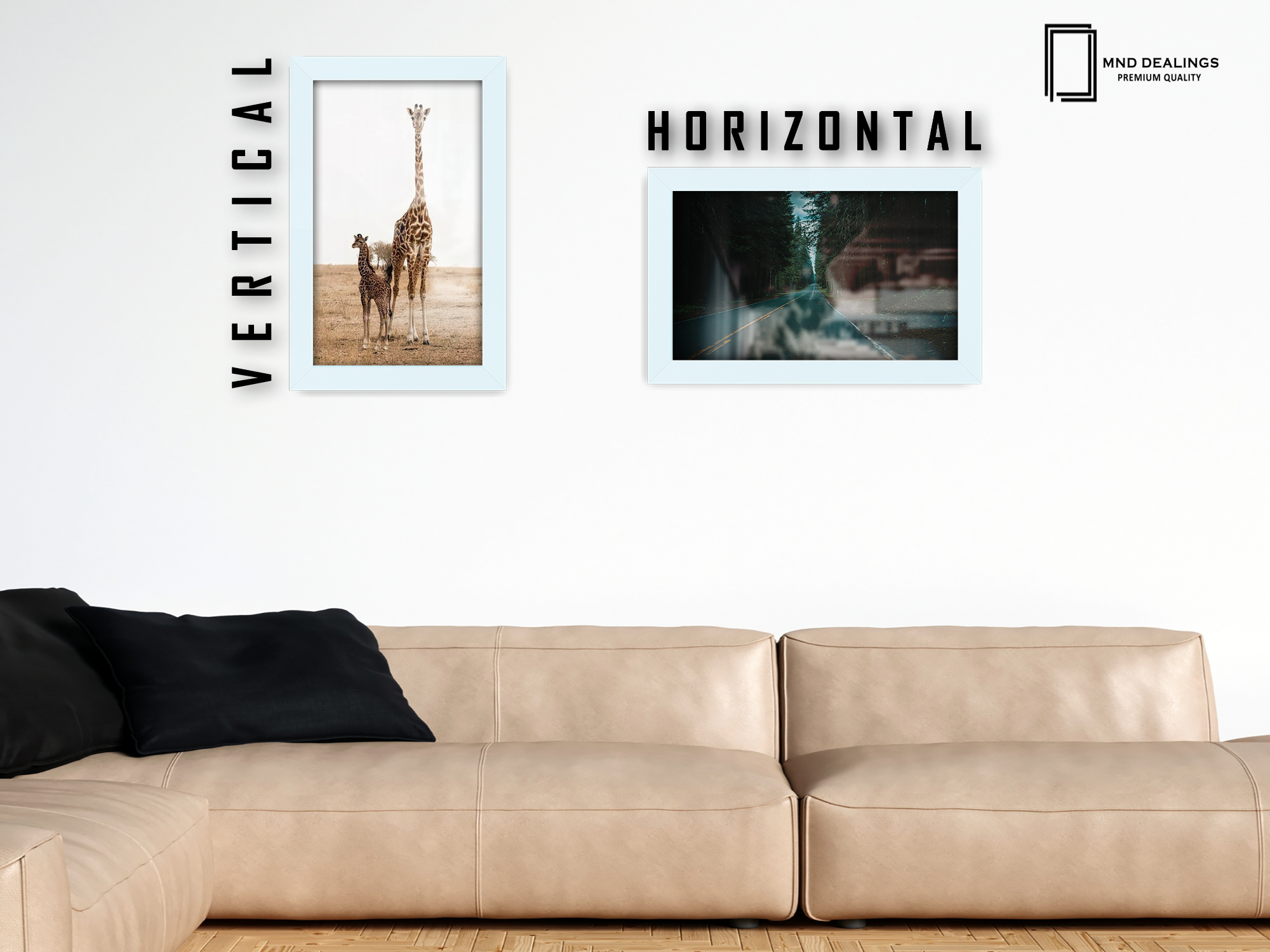 12 x 10 Inch / ( 30.48 x 25.40 CM ) Frames - MDF