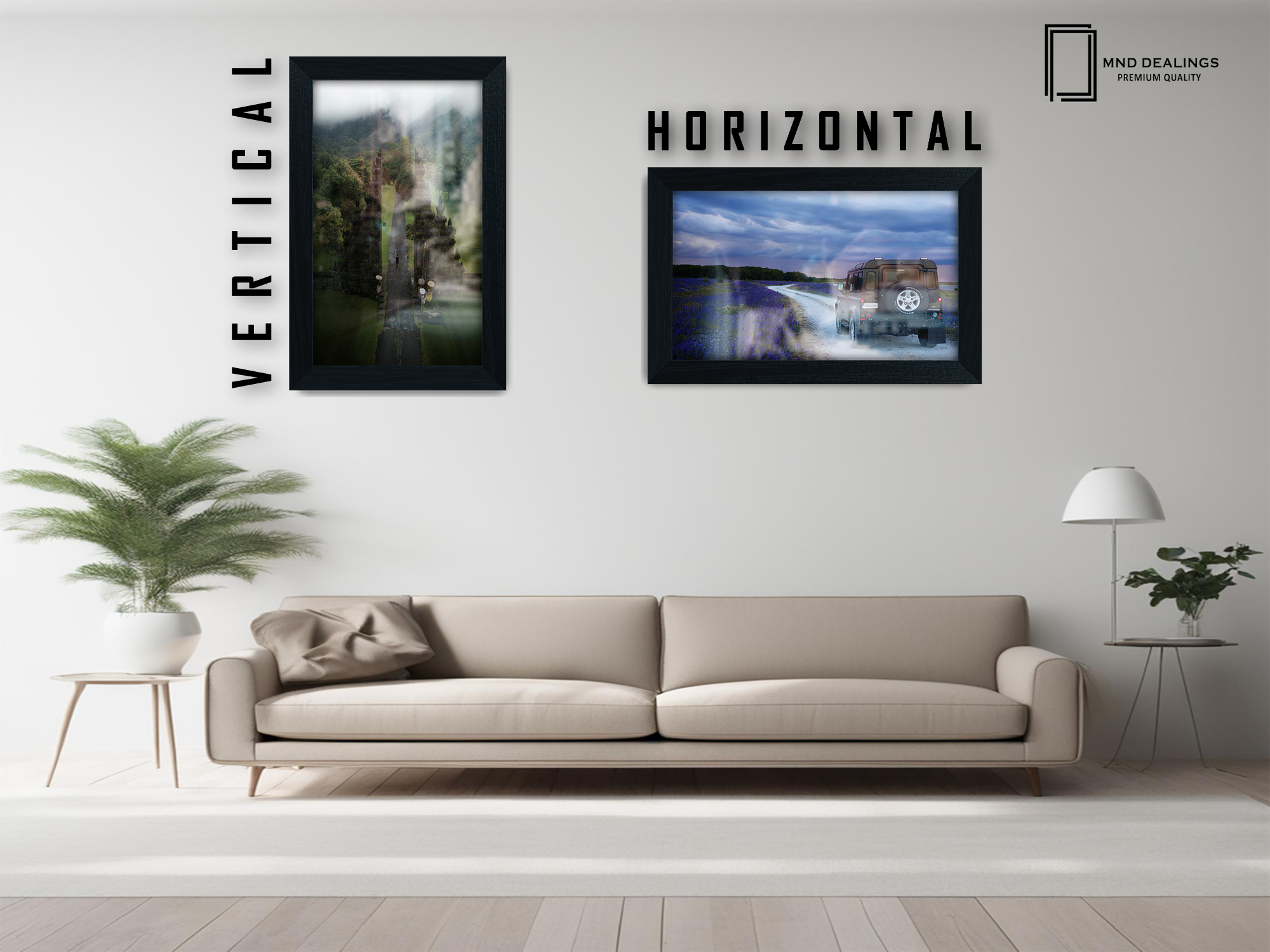 12 x 8 Inch / ( 30.48 x 20.32 CM ) Frames - MDF