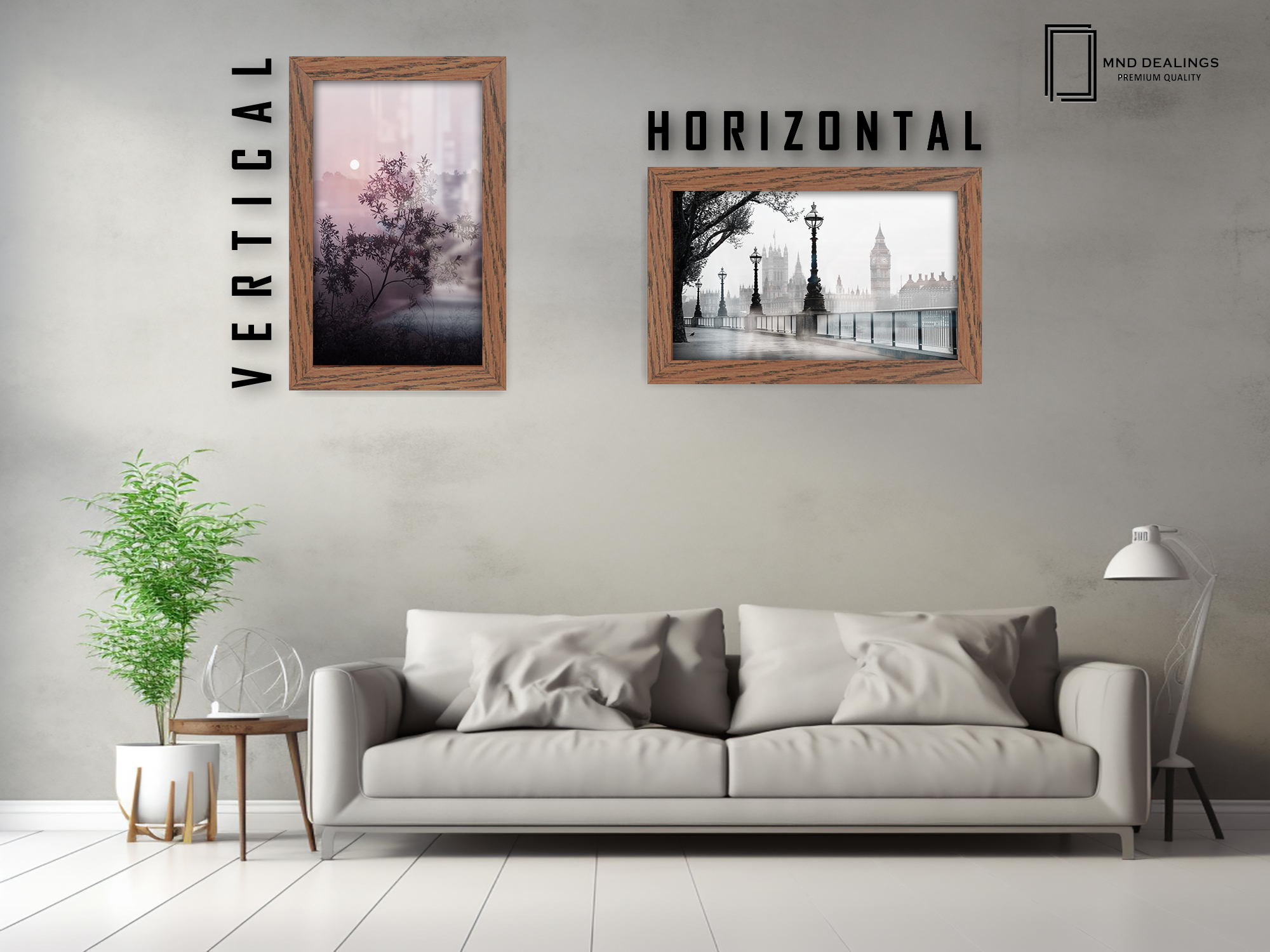12 x 8 Inch / ( 30.48 x 20.32 CM ) Frames - MDF