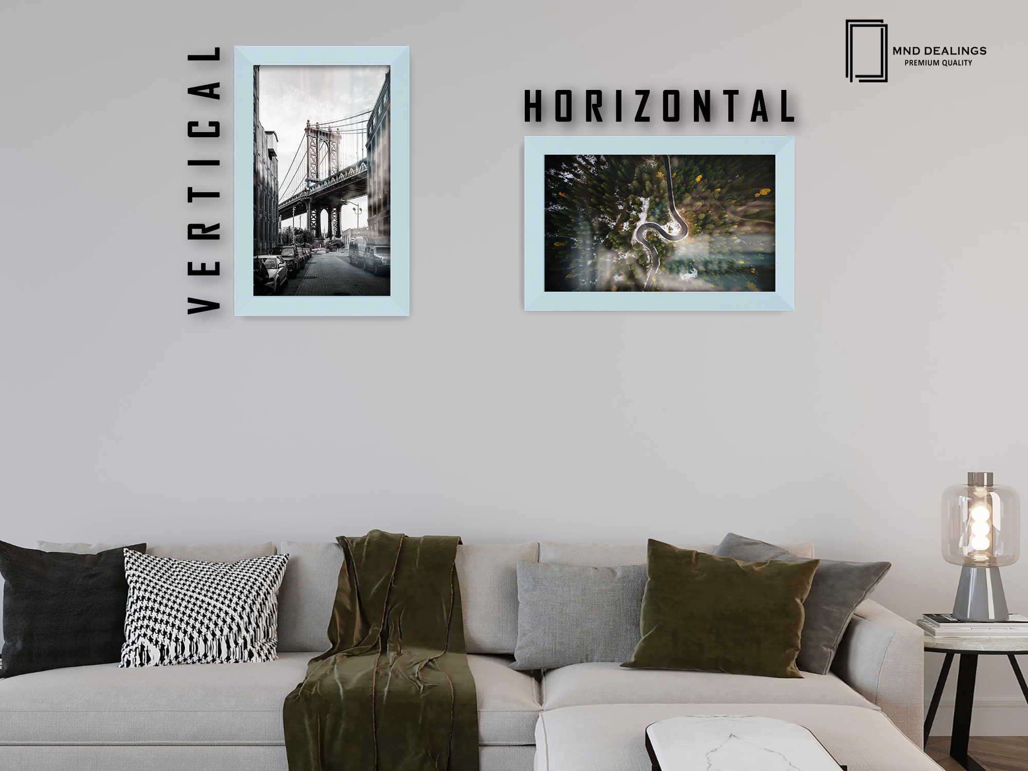 12 x 8 Inch / ( 30.48 x 20.32 CM ) Frames - MDF