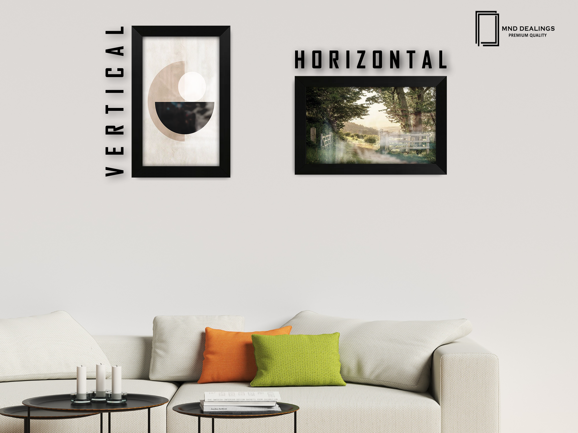 12 x 8 Inch / ( 30.48 x 20.32 CM ) Frames - MDF