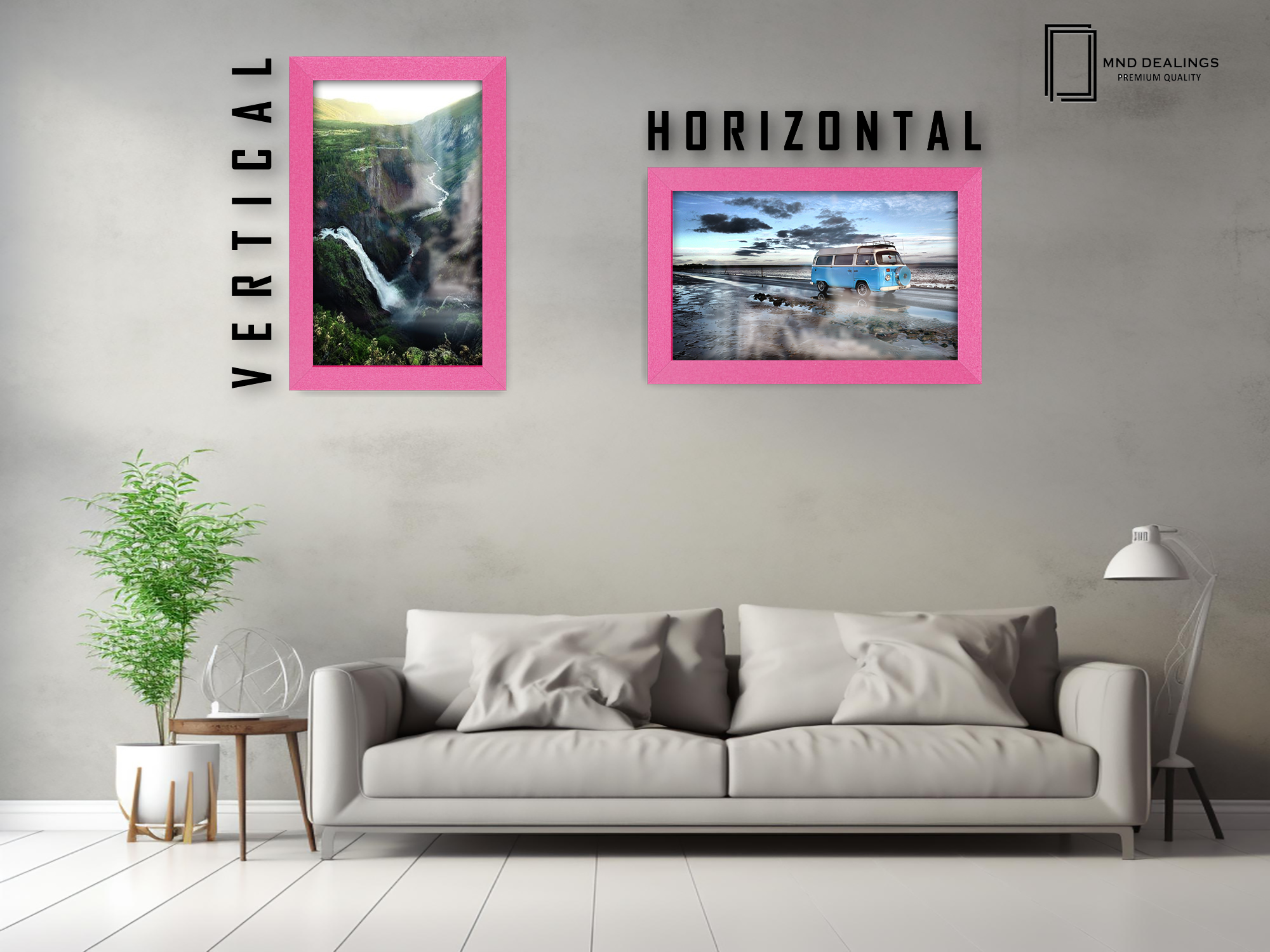12 x 8 Inch / ( 30.48 x 20.32 CM ) Frames - MDF