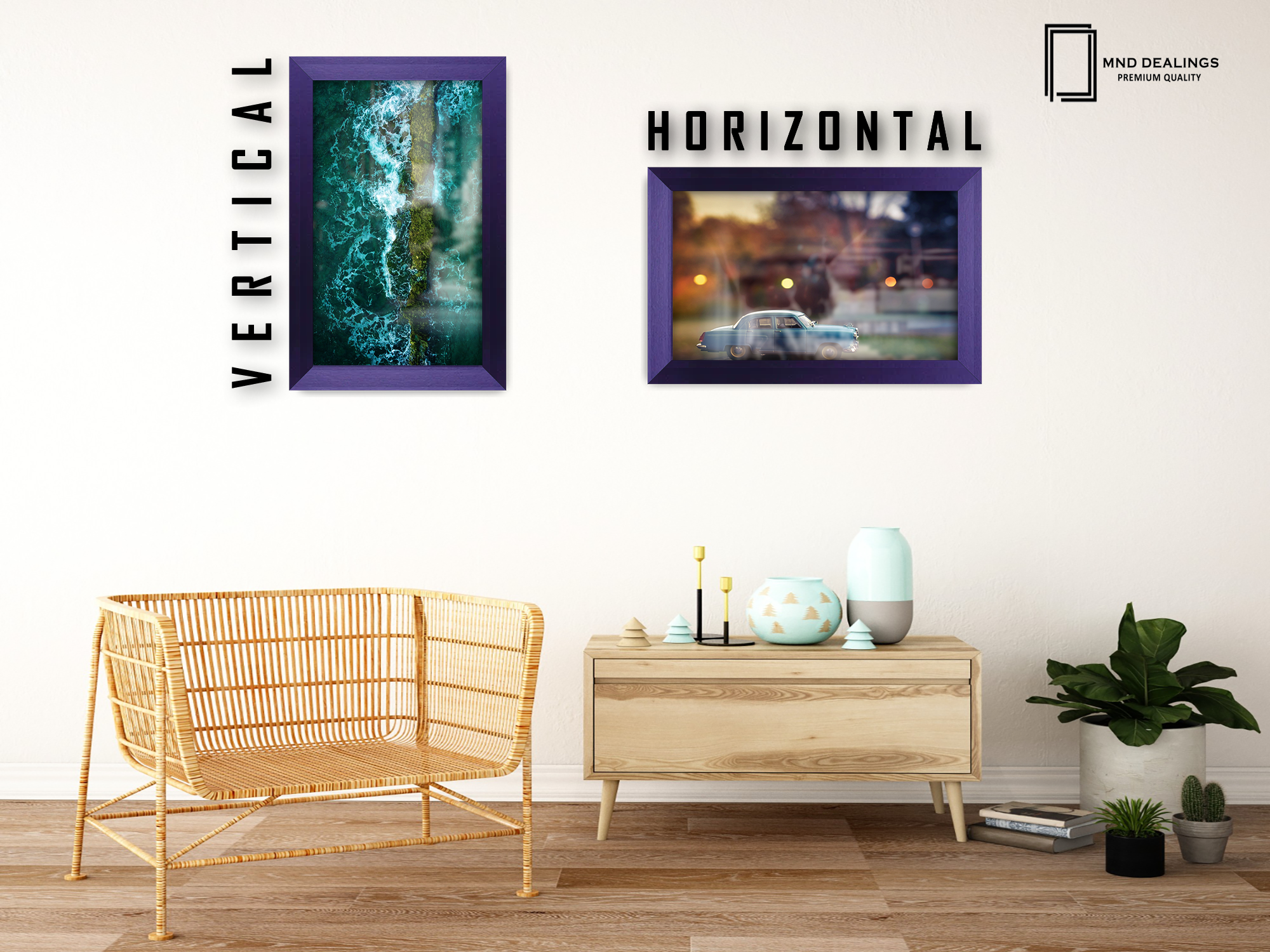 12 x 8 Inch / ( 30.48 x 20.32 CM ) Frames - MDF