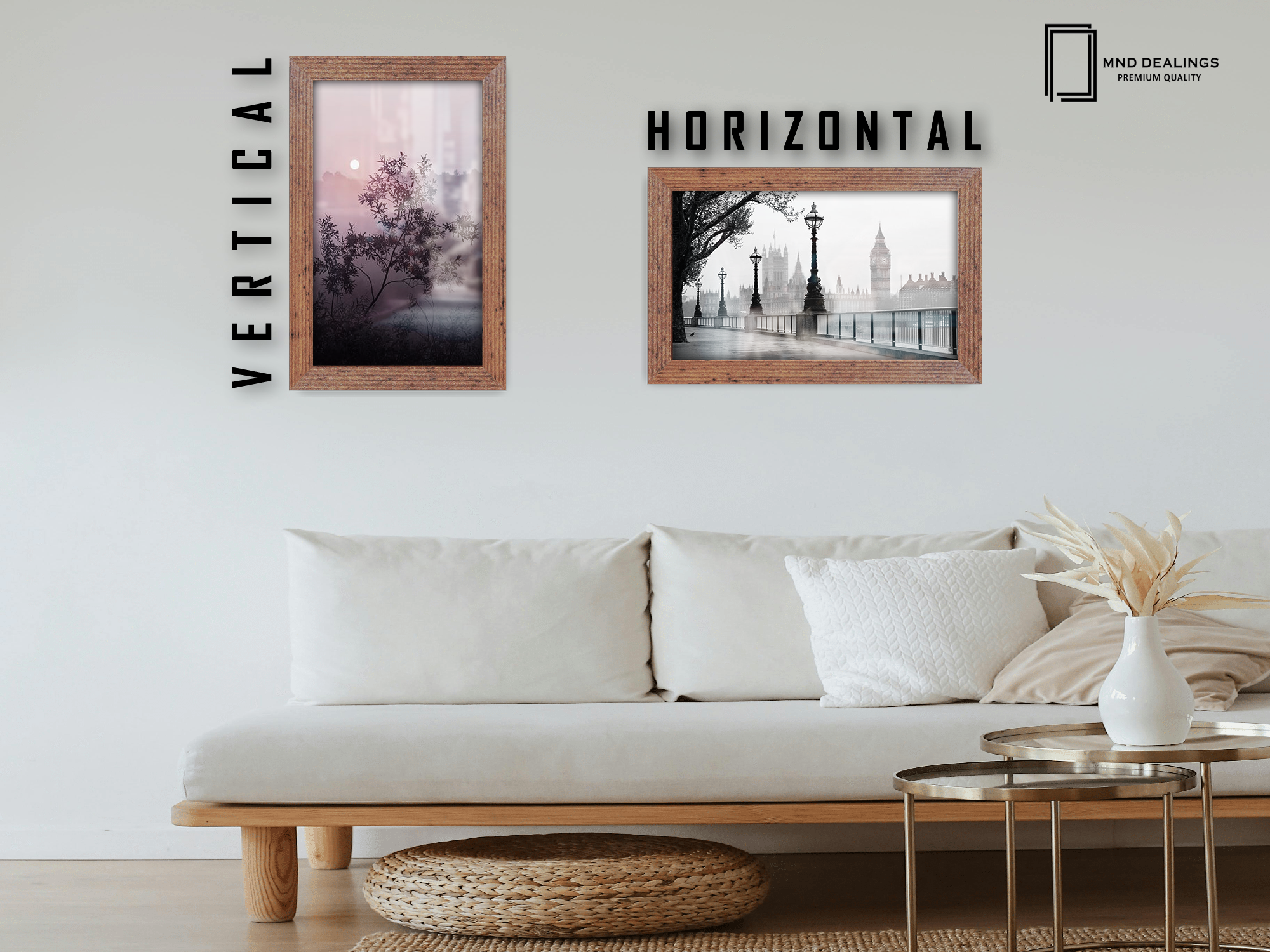 12 x 8 Inch / ( 30.48 x 20.32 CM ) Frames - MDF