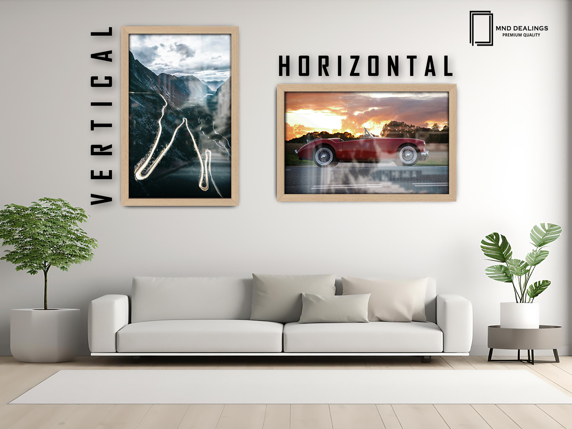 14 x 10 Inch / ( 35.56 x 25.40 CM ) Frames - MDF