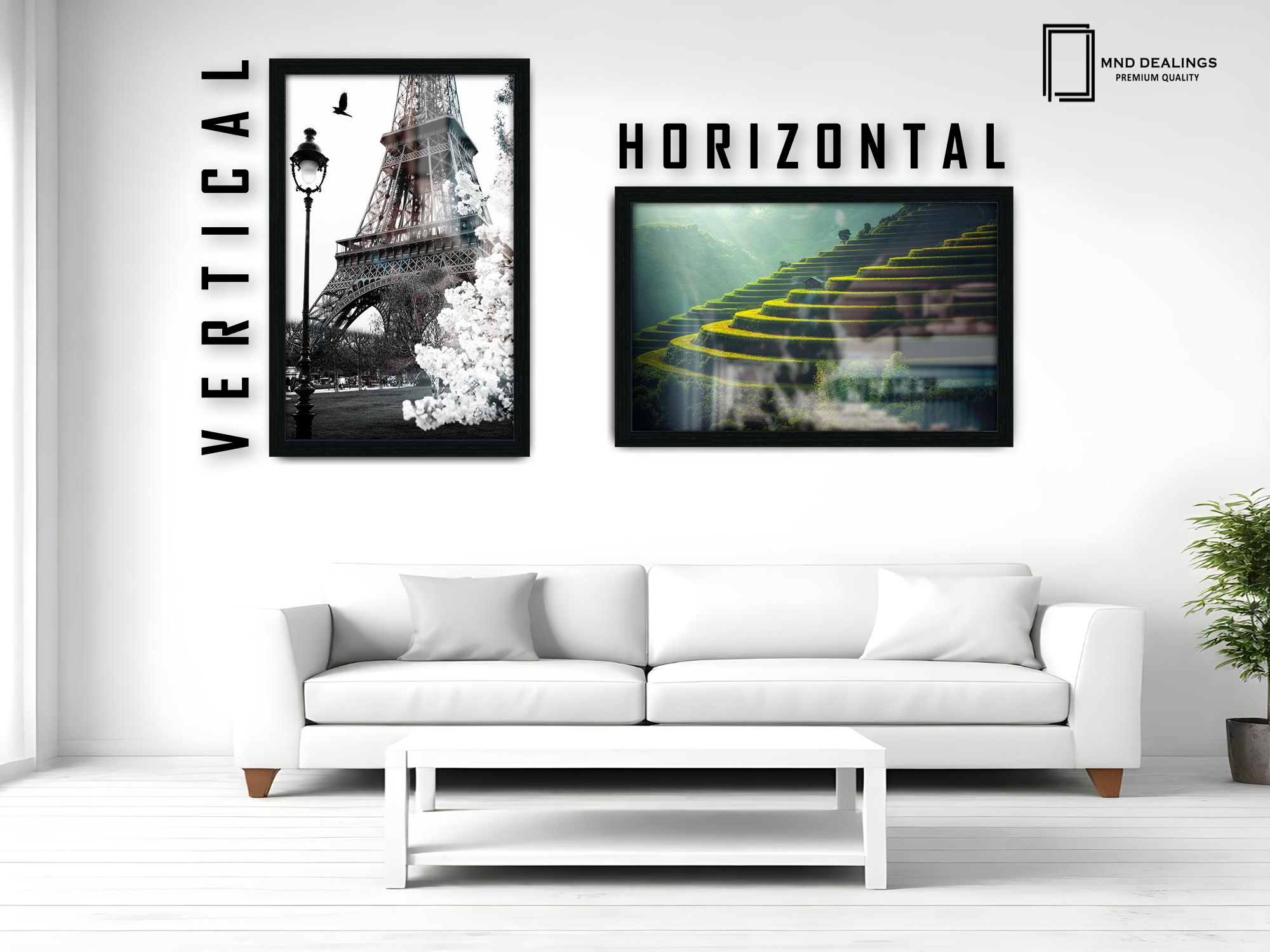 14 x 10 Inch / ( 35.56 x 25.40 CM ) Frames - MDF
