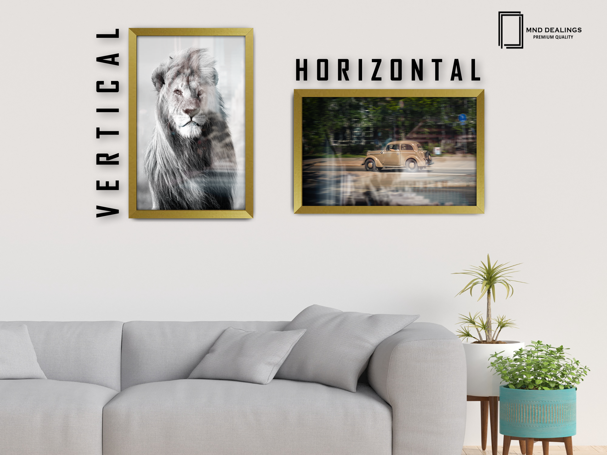 14 x 10 Inch / ( 35.56 x 25.40 CM ) Frames - MDF