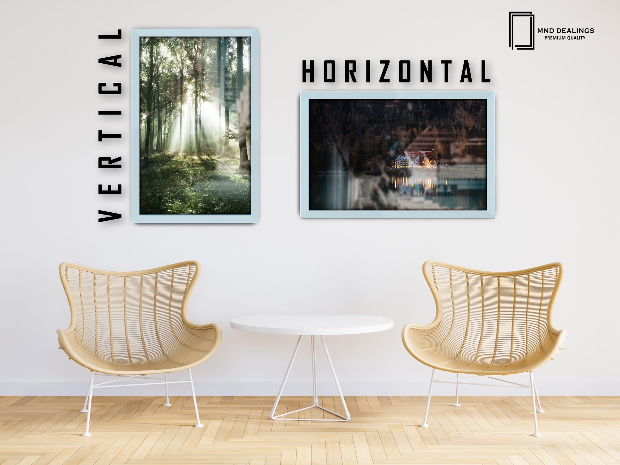 14 x 10 Inch / ( 35.56 x 25.40 CM ) Frames - MDF