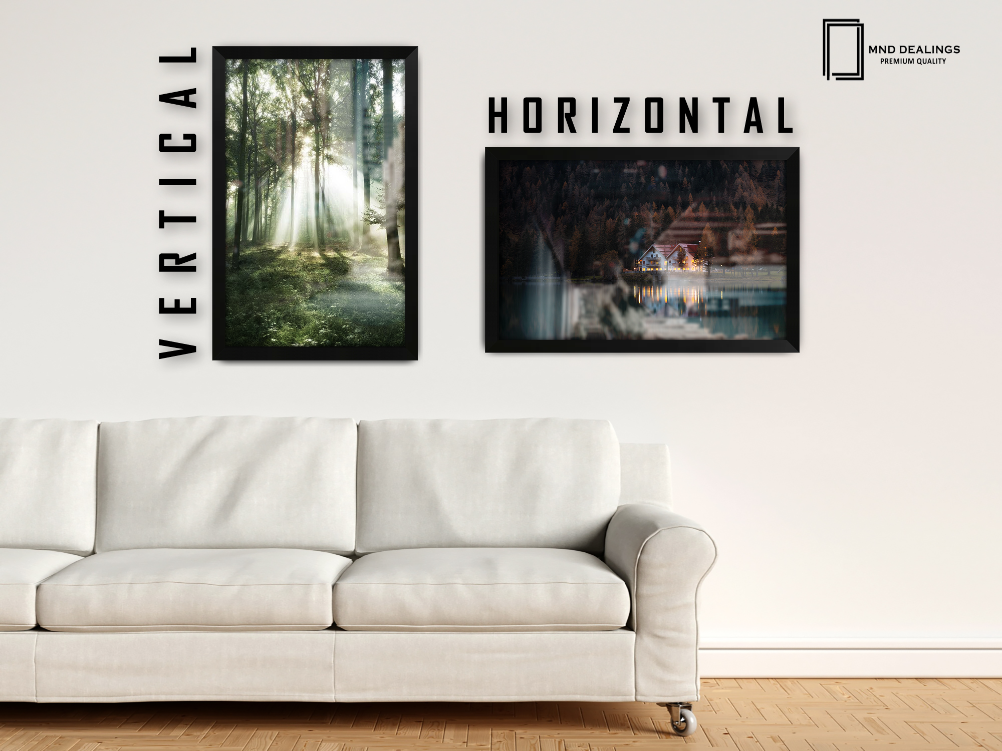 14 x 10 Inch / ( 35.56 x 25.40 CM ) Frames - MDF