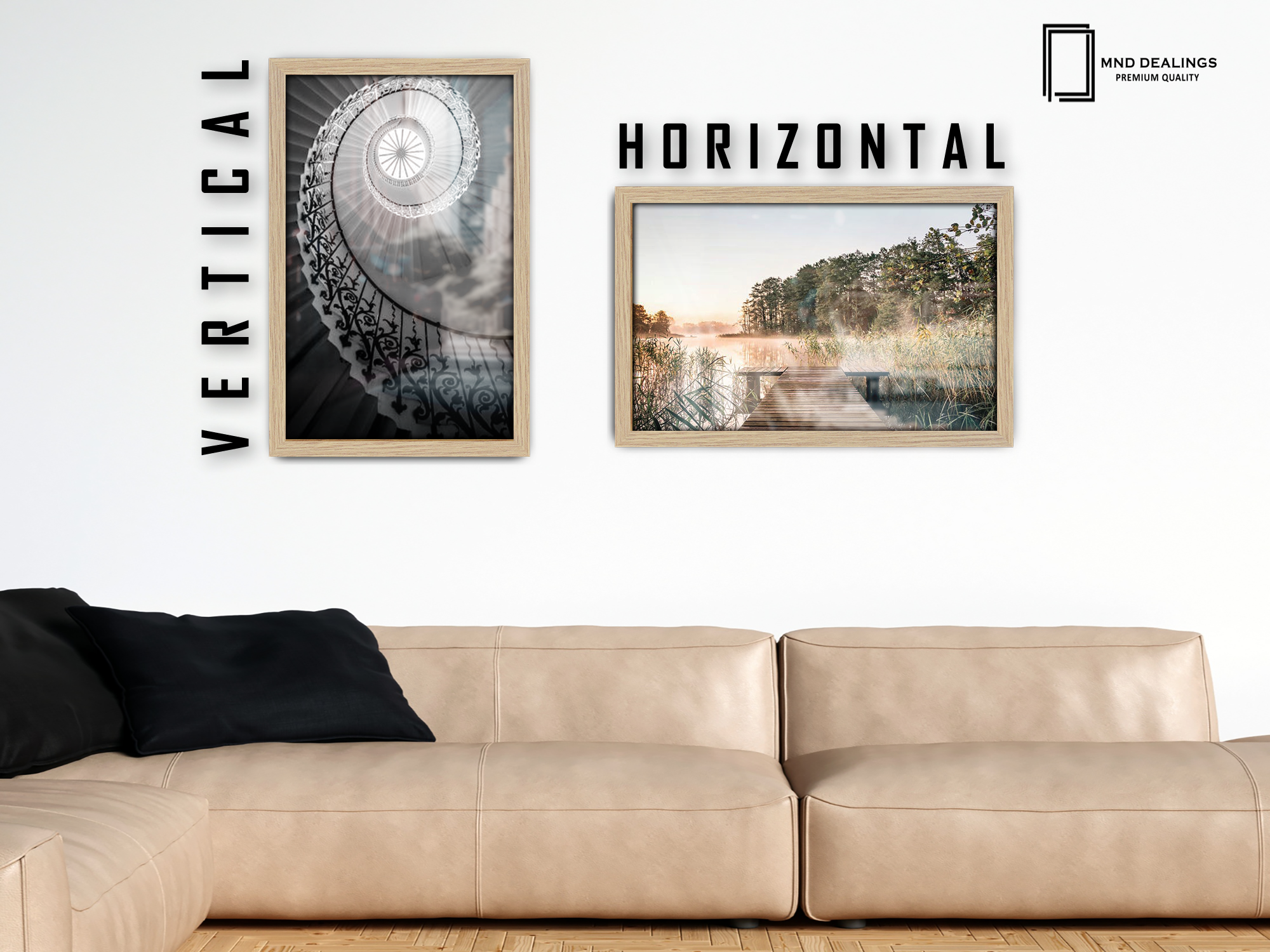 14 x 10 Inch / ( 35.56 x 25.40 CM ) Frames - MDF