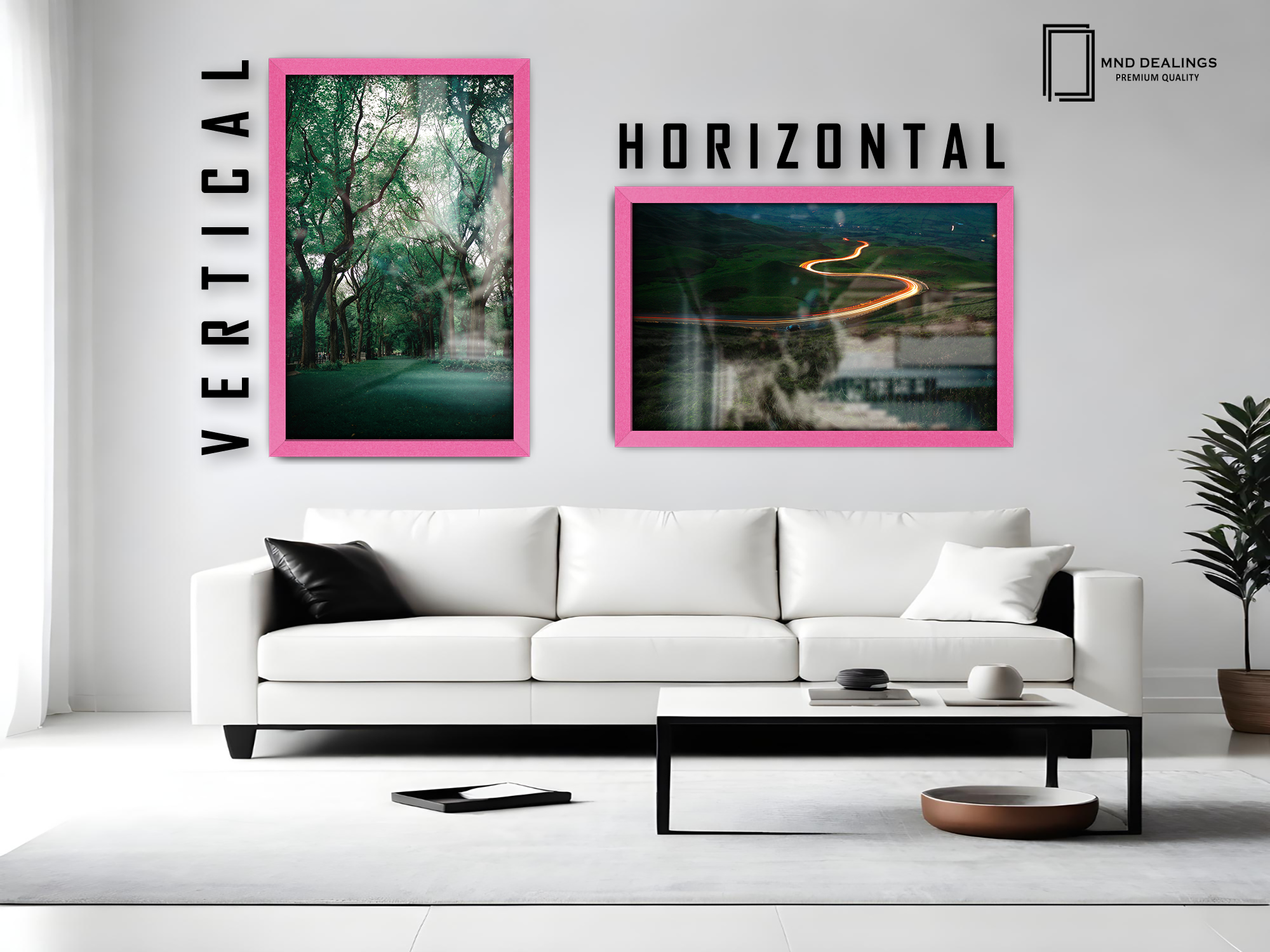 14 x 10 Inch / ( 35.56 x 25.40 CM ) Frames - MDF