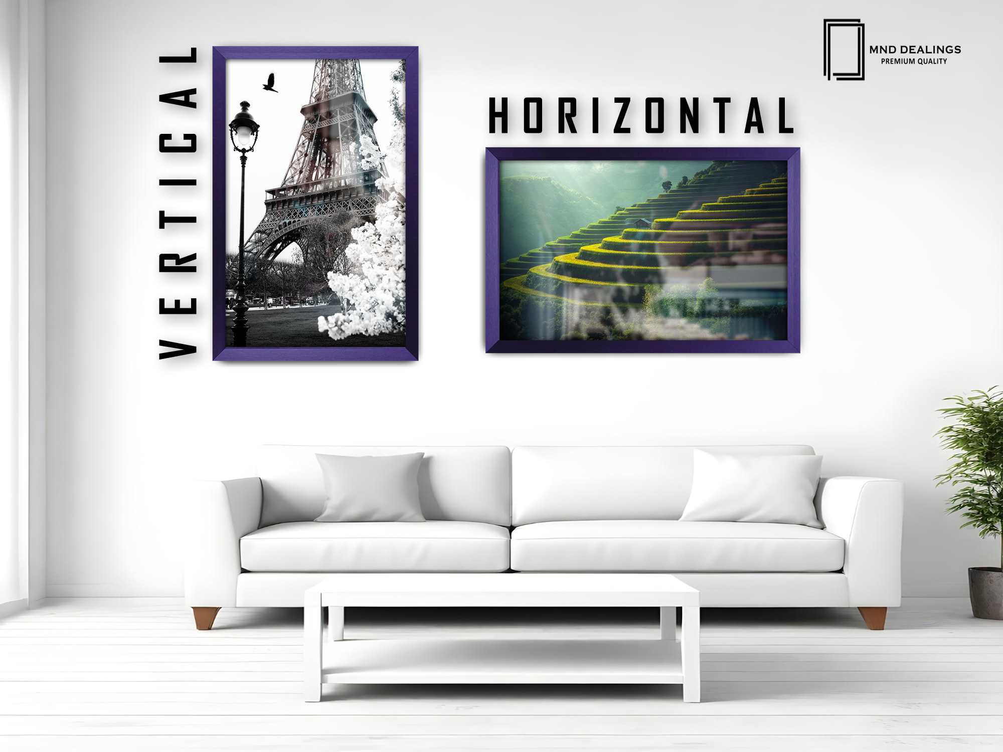 14 x 10 Inch / ( 35.56 x 25.40 CM ) Frames - MDF