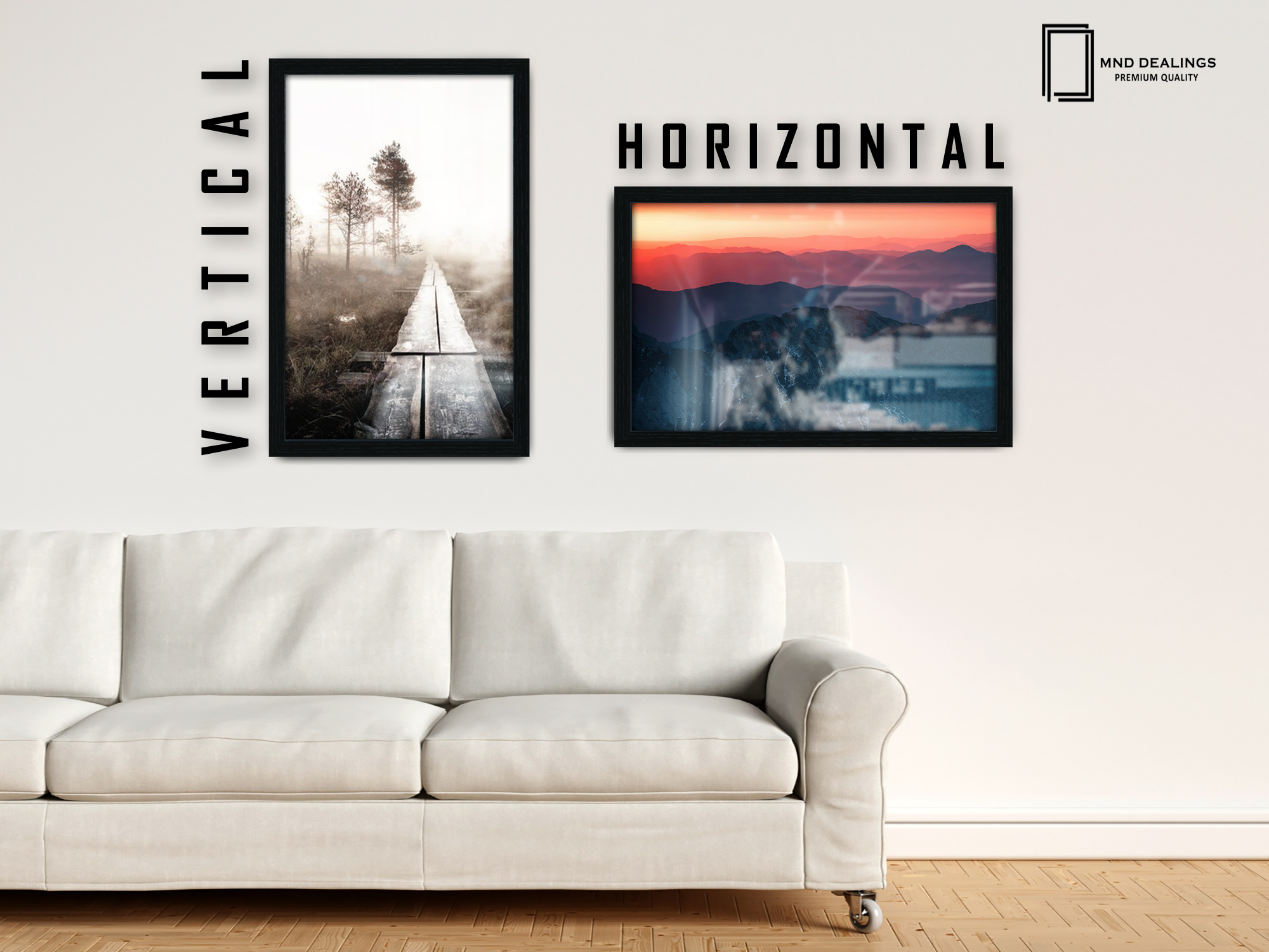 14 x 11 Inch / ( 35.56 x 27.94 CM ) Art Frames - MDF