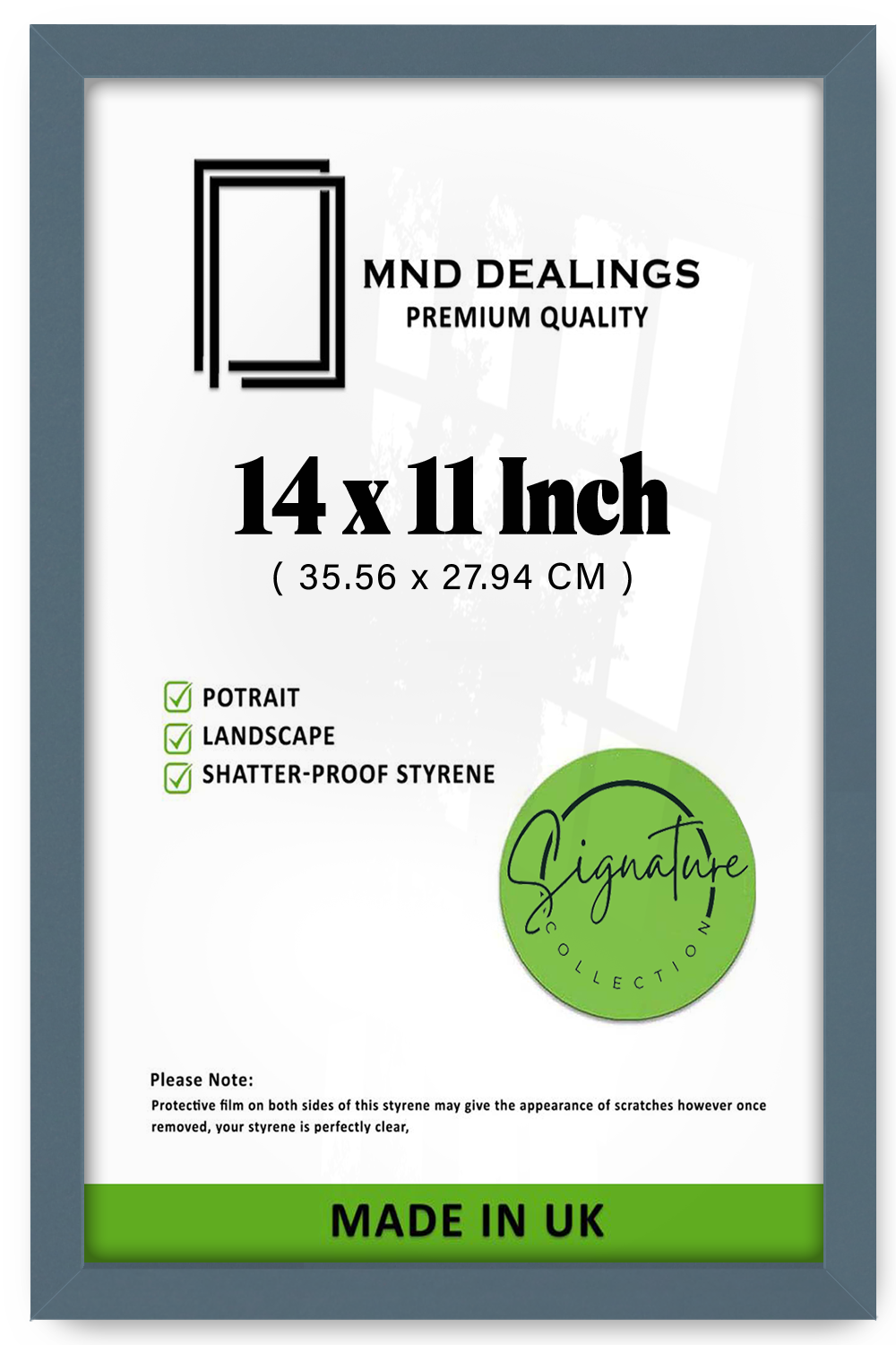 14 x 11 Inch / ( 35.56 x 27.94 CM ) Art Frames - MDF