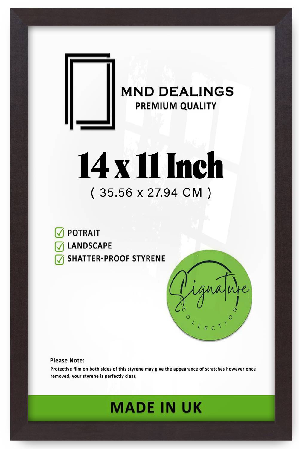 14 x 11 Inch / ( 35.56 x 27.94 CM ) Art Frames - MDF