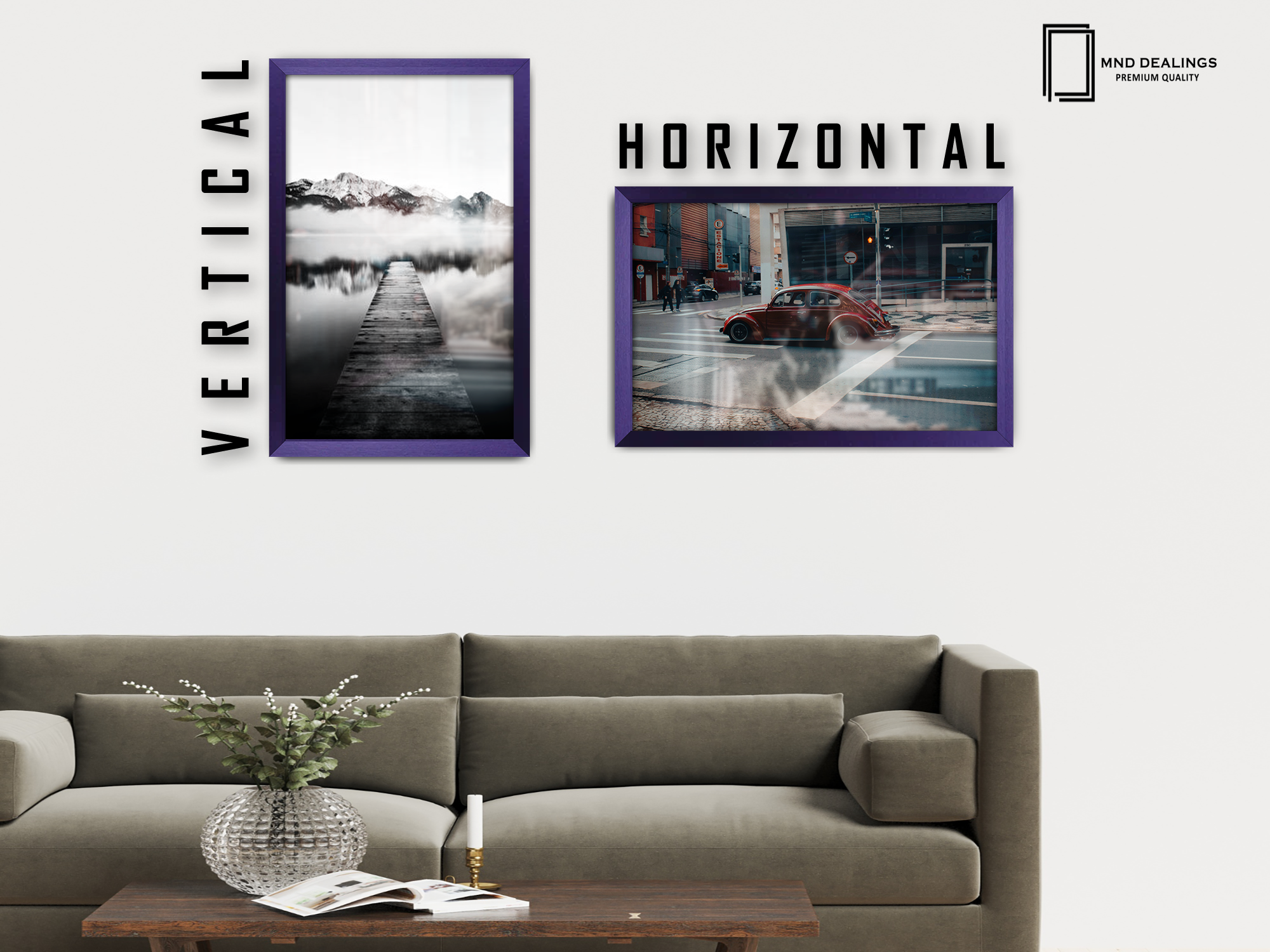 14 x 11 Inch / ( 35.56 x 27.94 CM ) Art Frames - MDF