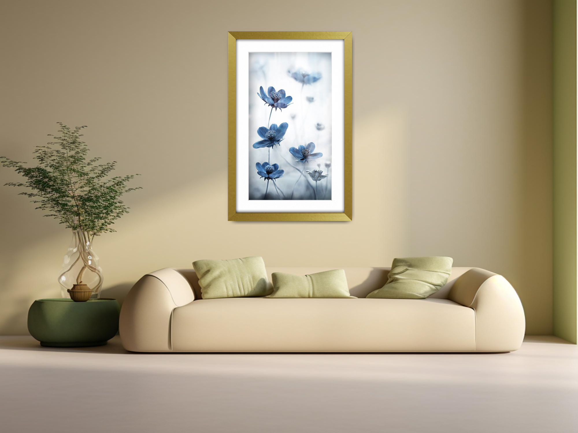 14 x 11 Inch / (35.56 x 27.94 cm ) with 30.48 x 20.32 cm White Mount Frames - MDF