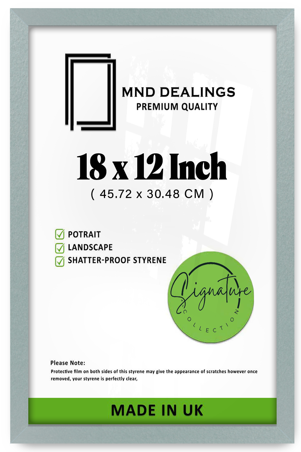 18 x 12 Inch / ( 45.72 x 30.48 CM ) Certificate Frames - MDF