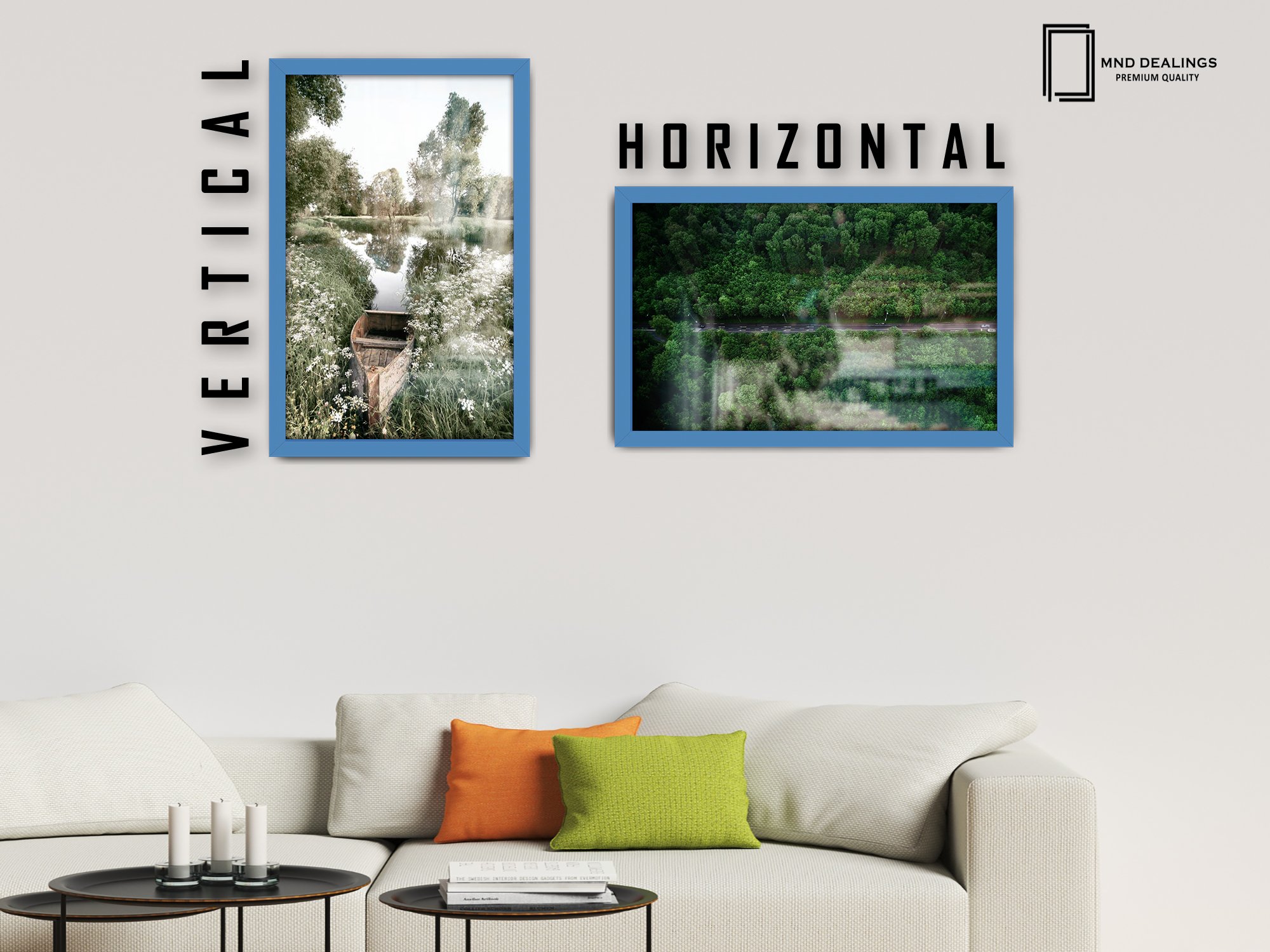 18 x 13 Inch / ( 45.72 x 33.02 CM ) Frames - MDF