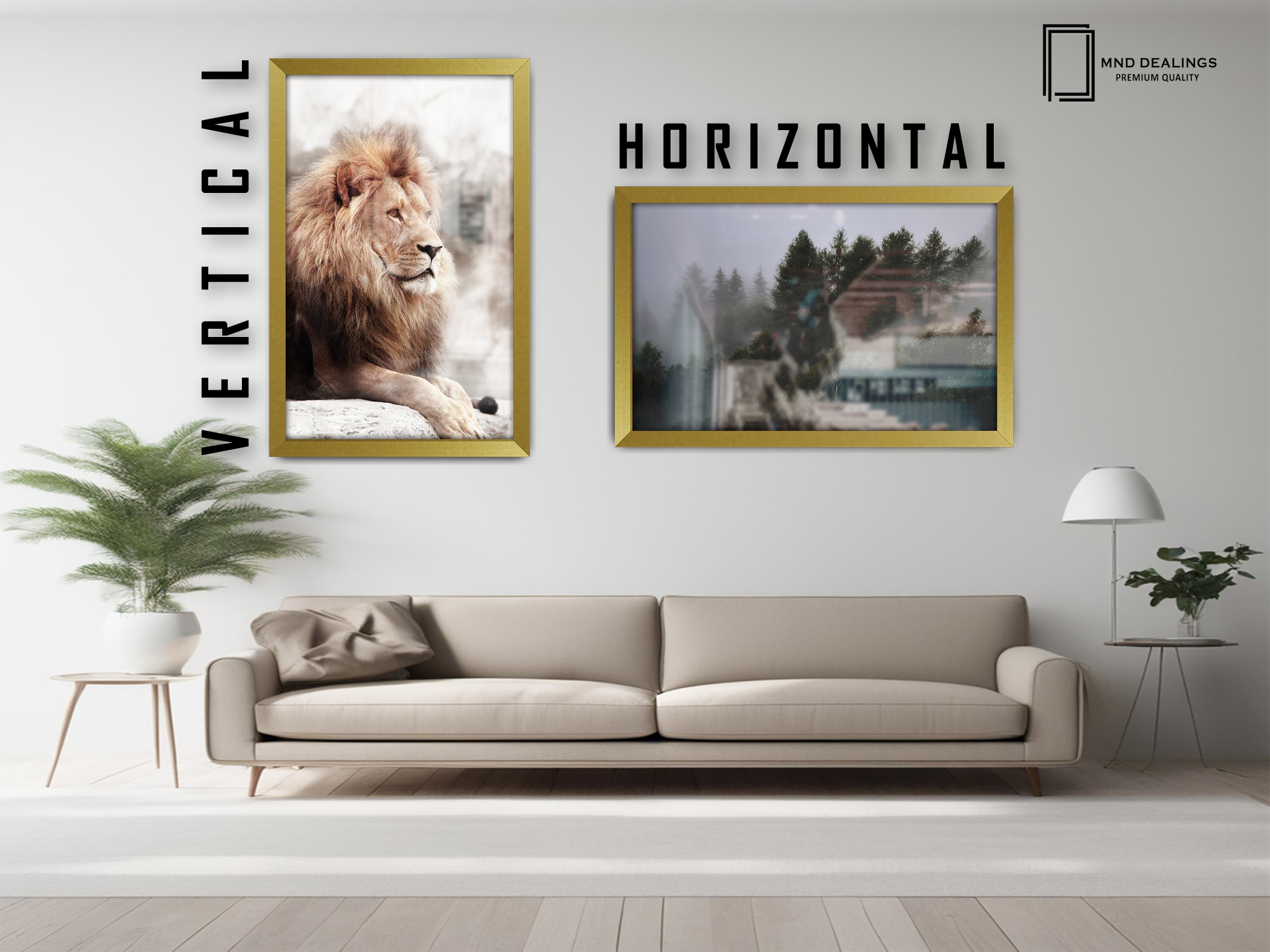 18 x 13 Inch / ( 45.72 x 33.02 CM ) Frames - MDF