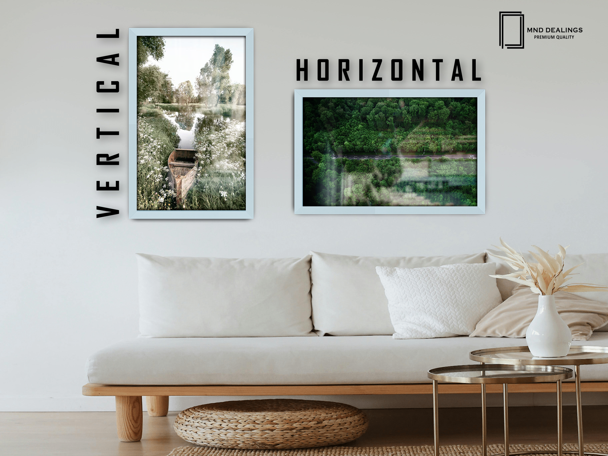 18 x 13 Inch / ( 45.72 x 33.02 CM ) Frames - MDF