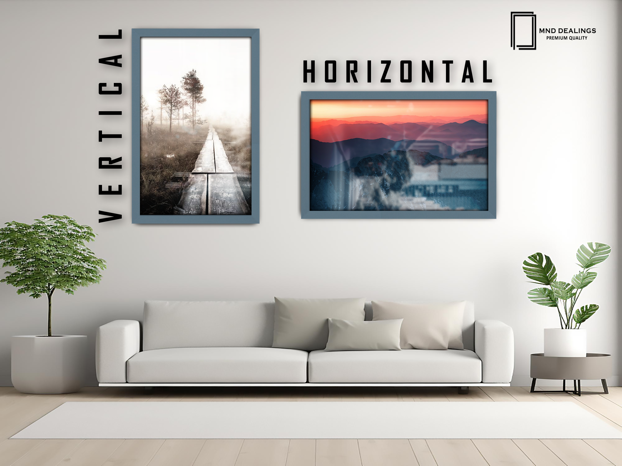19 x 26 Inch / ( 48.26 x 66.04 CM ) Display Frame - MDF