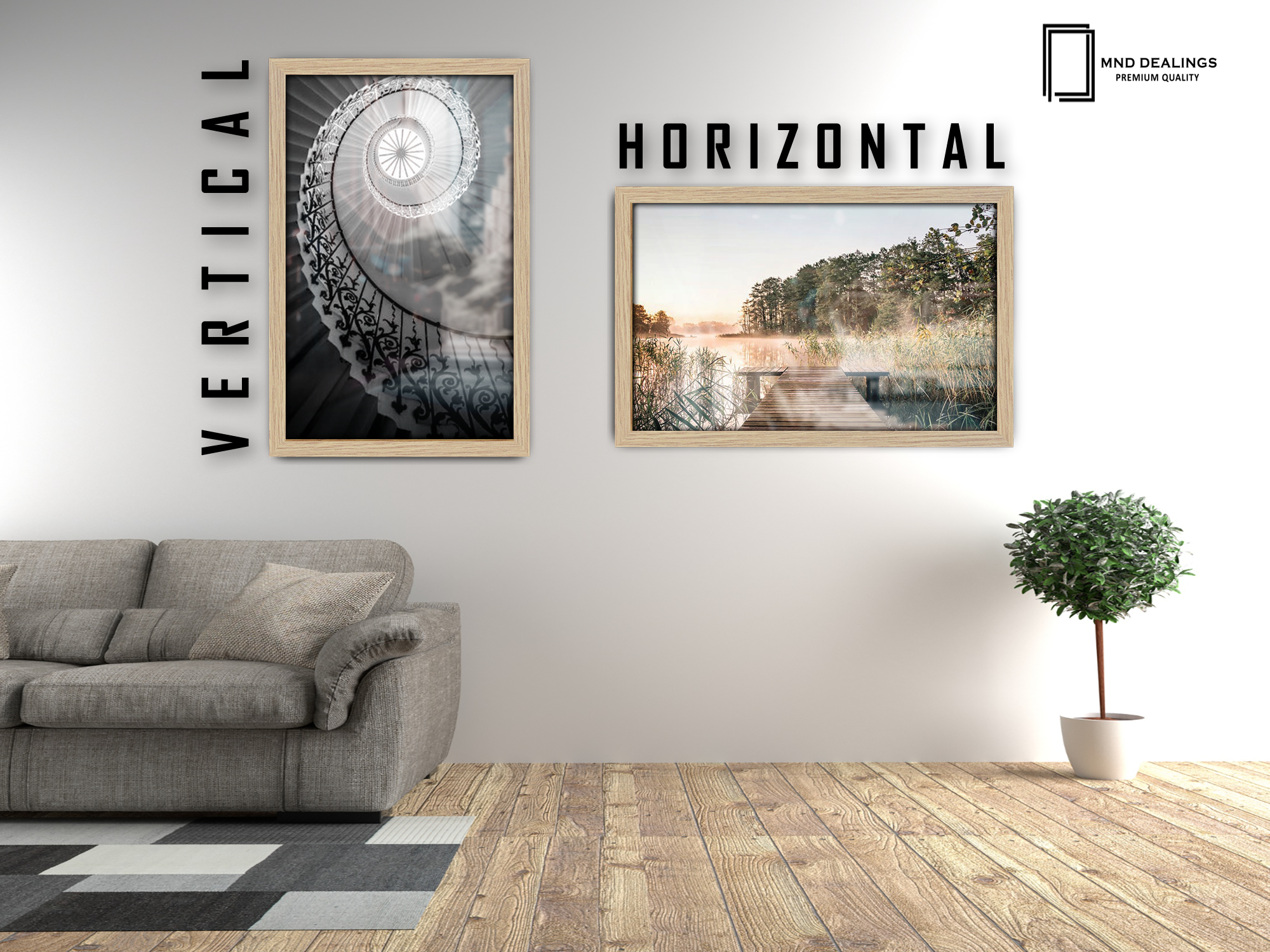 19 x 26 Inch / ( 48.26 x 66.04 CM ) Display Frame - MDF