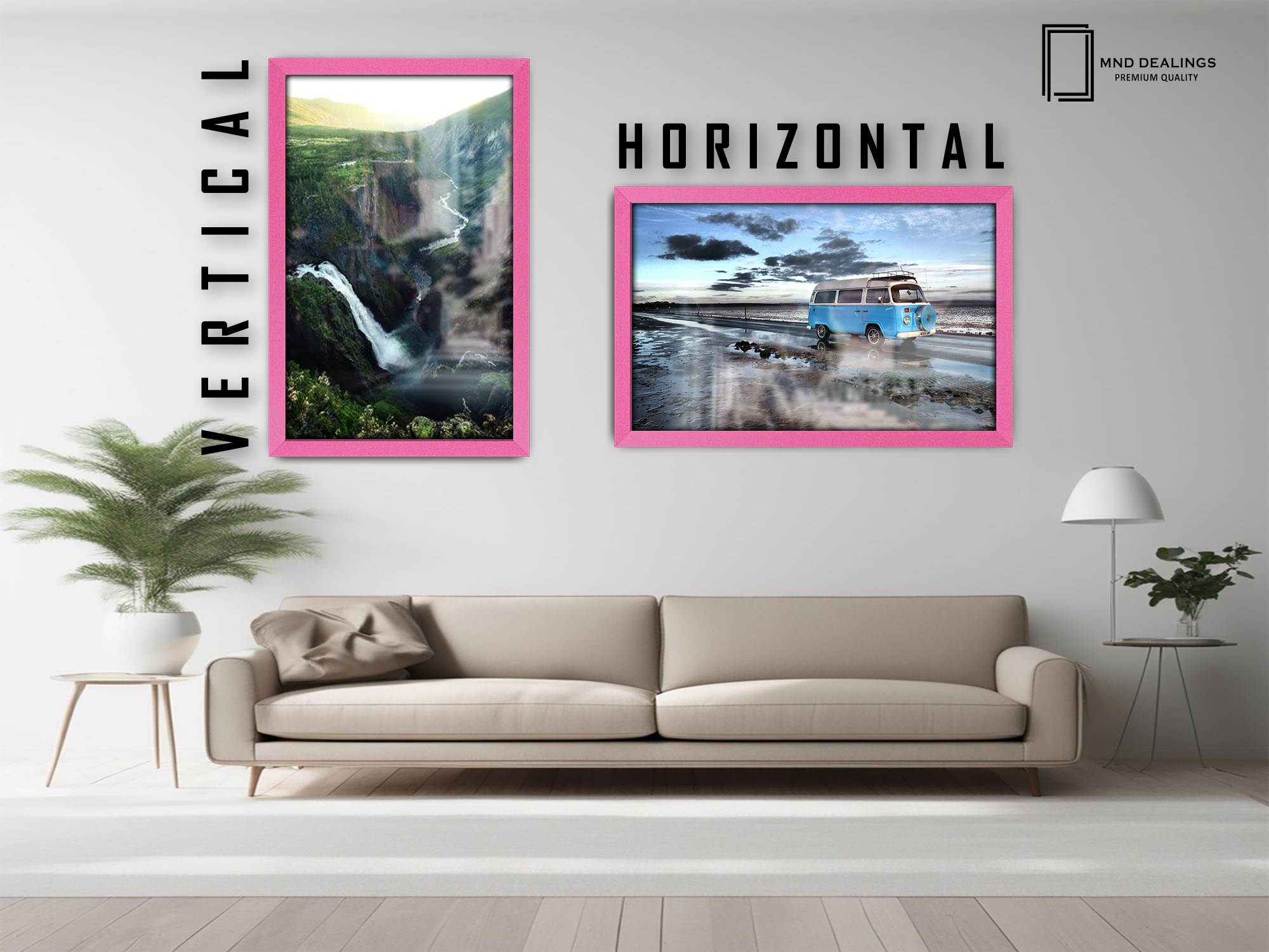 19 x 26 Inch / ( 48.26 x 66.04 CM ) Display Frame - MDF
