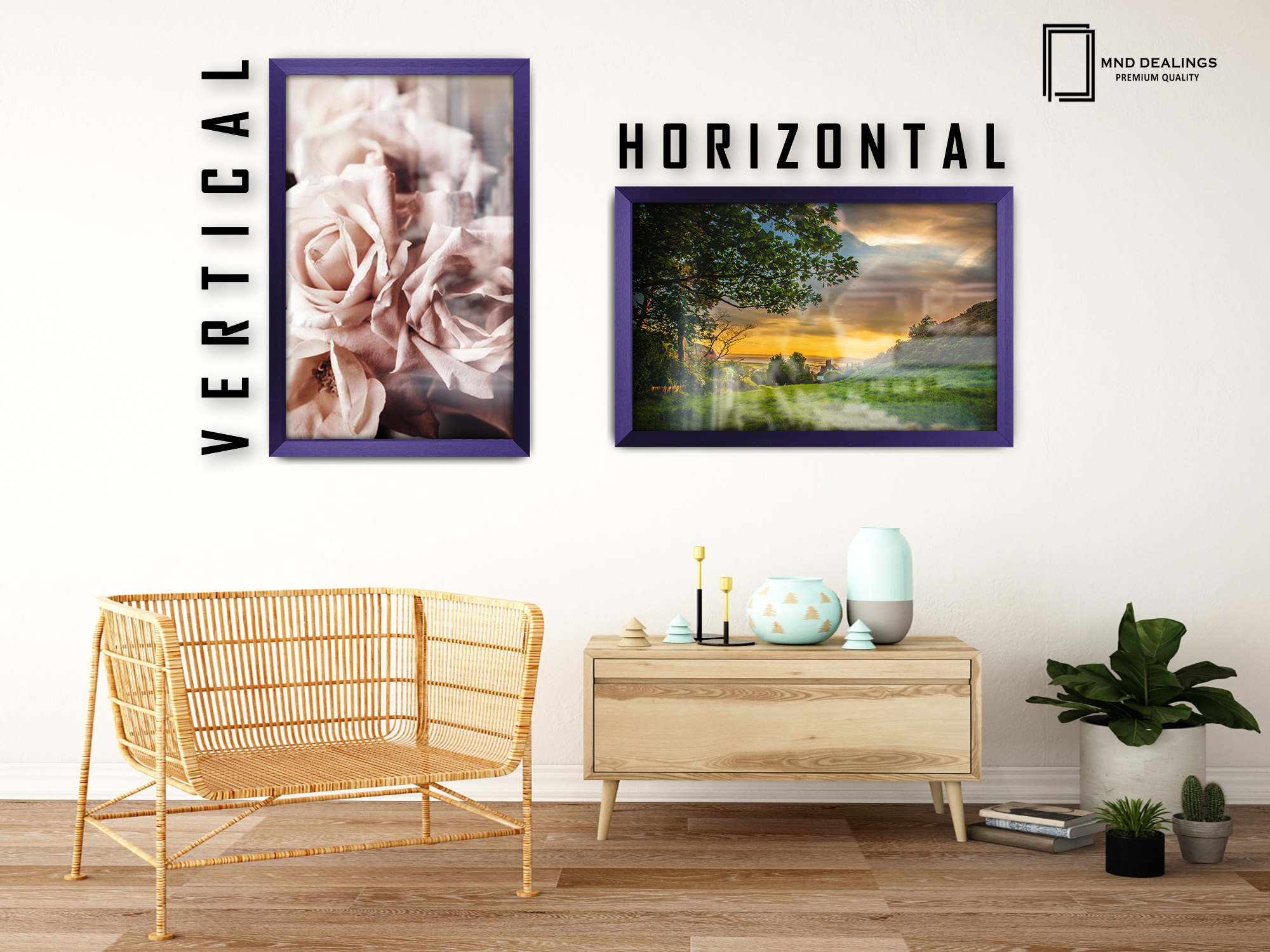 19 x 26 Inch / ( 48.26 x 66.04 CM ) Display Frame - MDF
