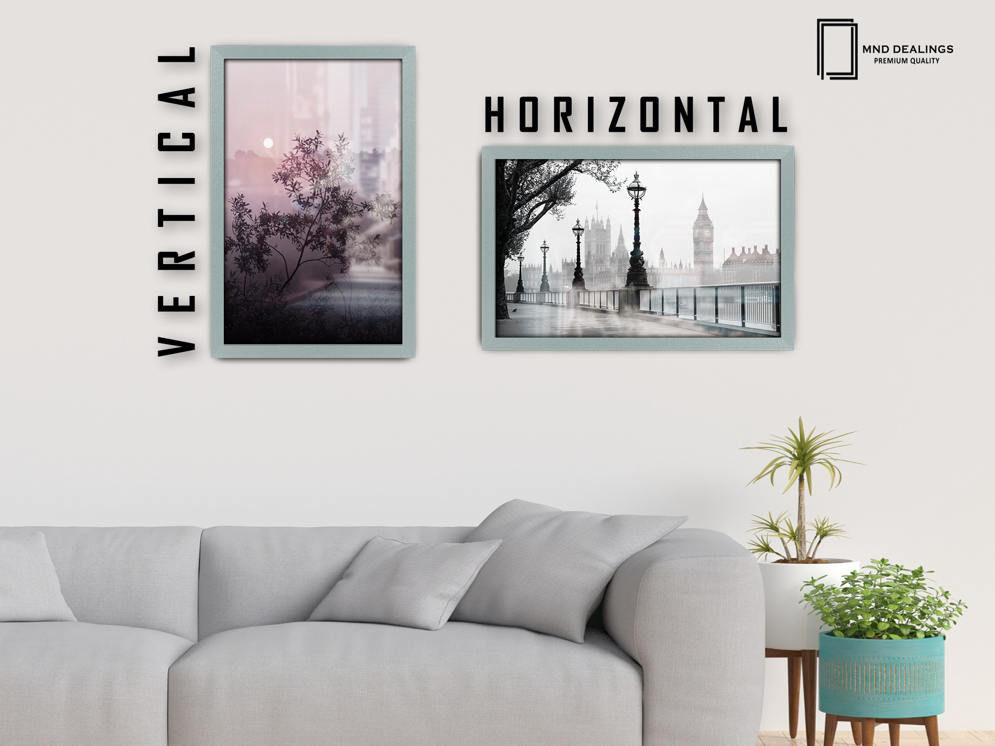19 x 26 Inch / ( 48.26 x 66.04 CM ) Display Frame - MDF