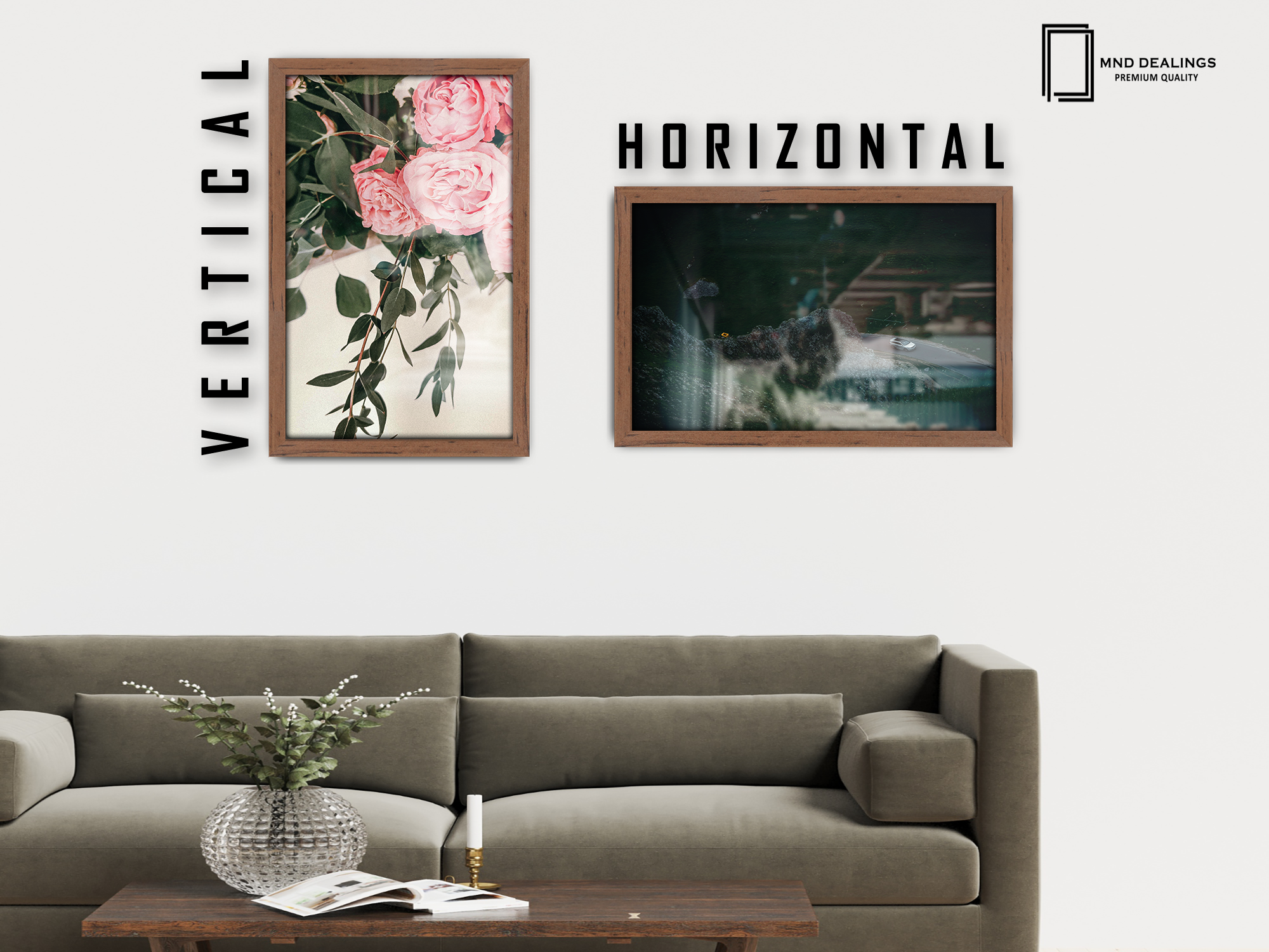 19 x 26 Inch / ( 48.26 x 66.04 CM ) Display Frame - MDF