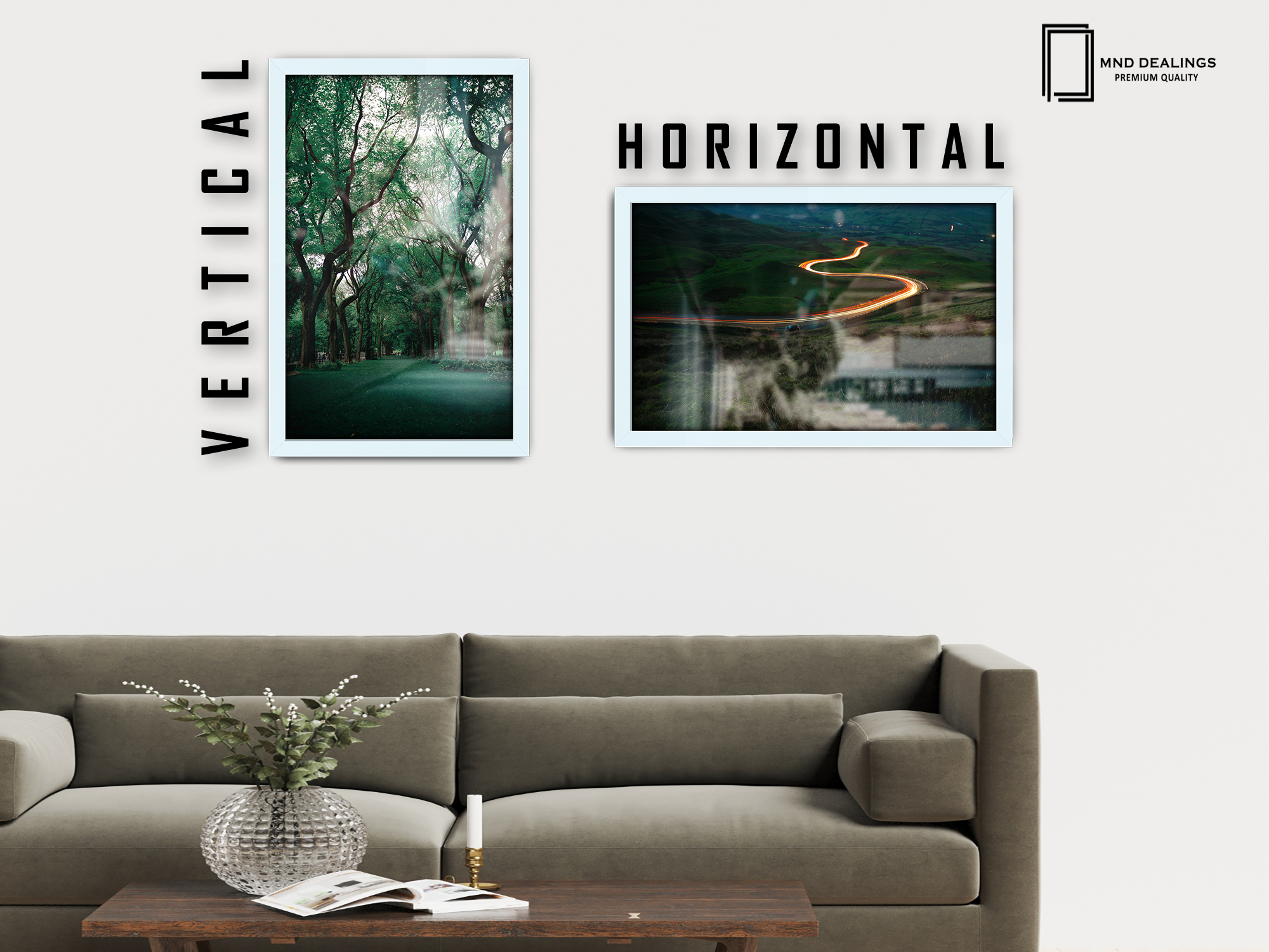 19 x 26 Inch / ( 48.26 x 66.04 CM ) Display Frame - MDF