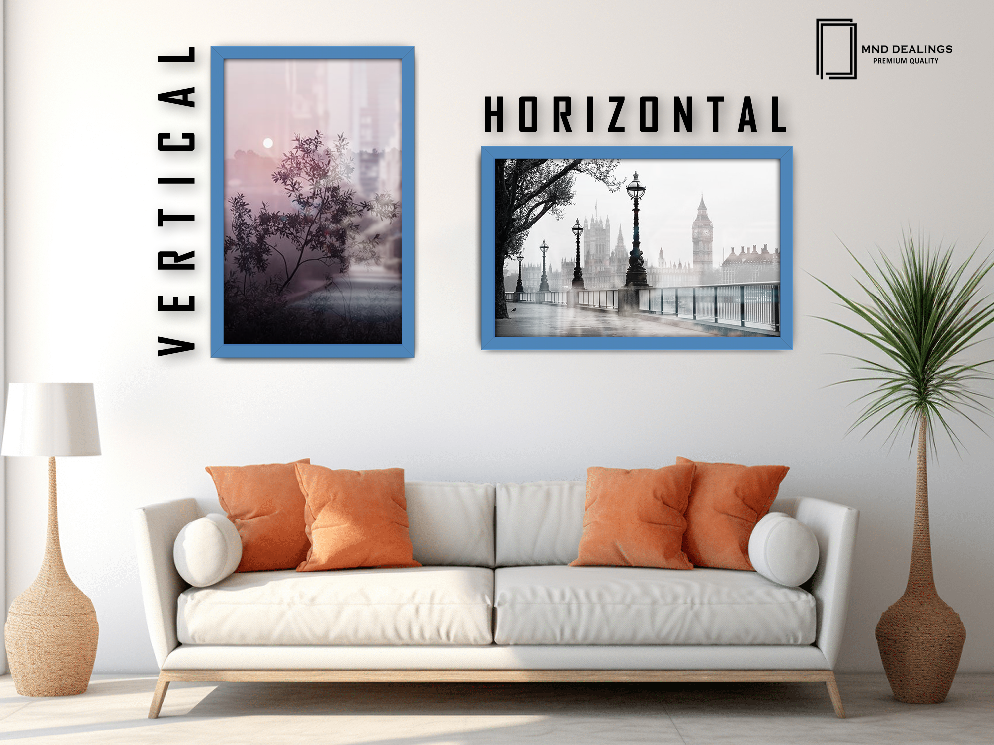 20 x 10 Inch / ( 50.80 x 25.40 CM ) Art Frames - MDF